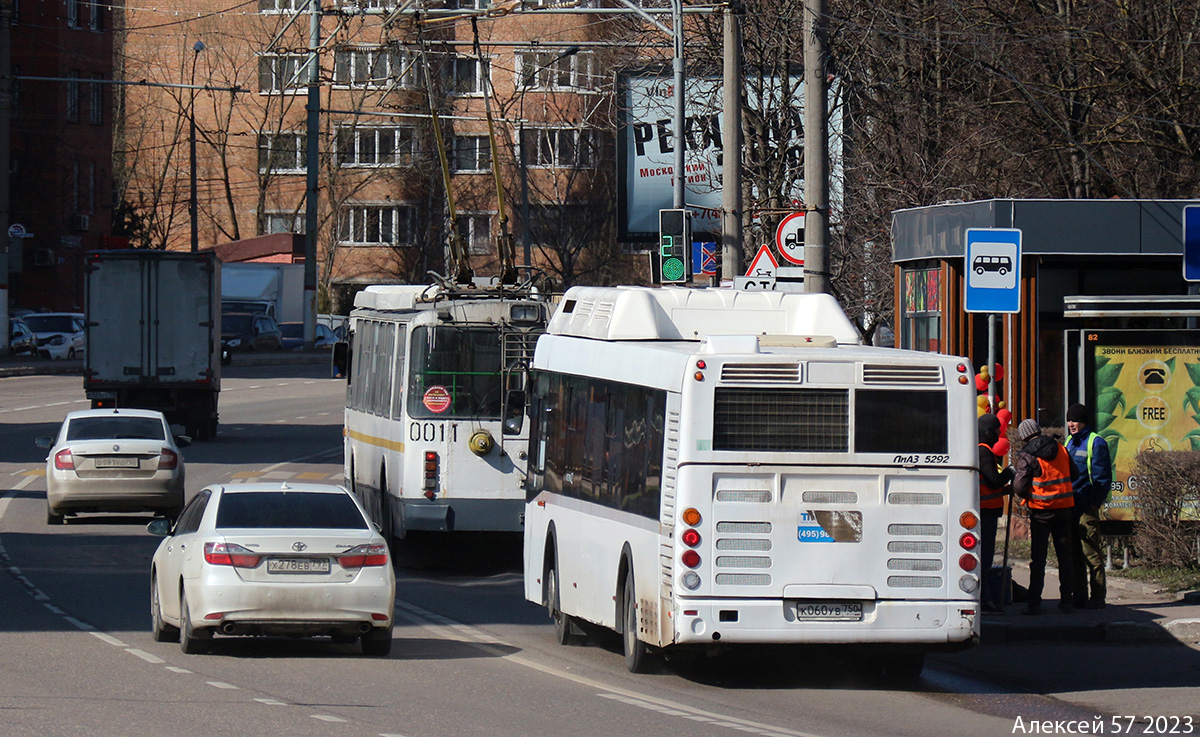 Московская область, ЛиАЗ-5292.67 (CNG) № К 060 УВ 750