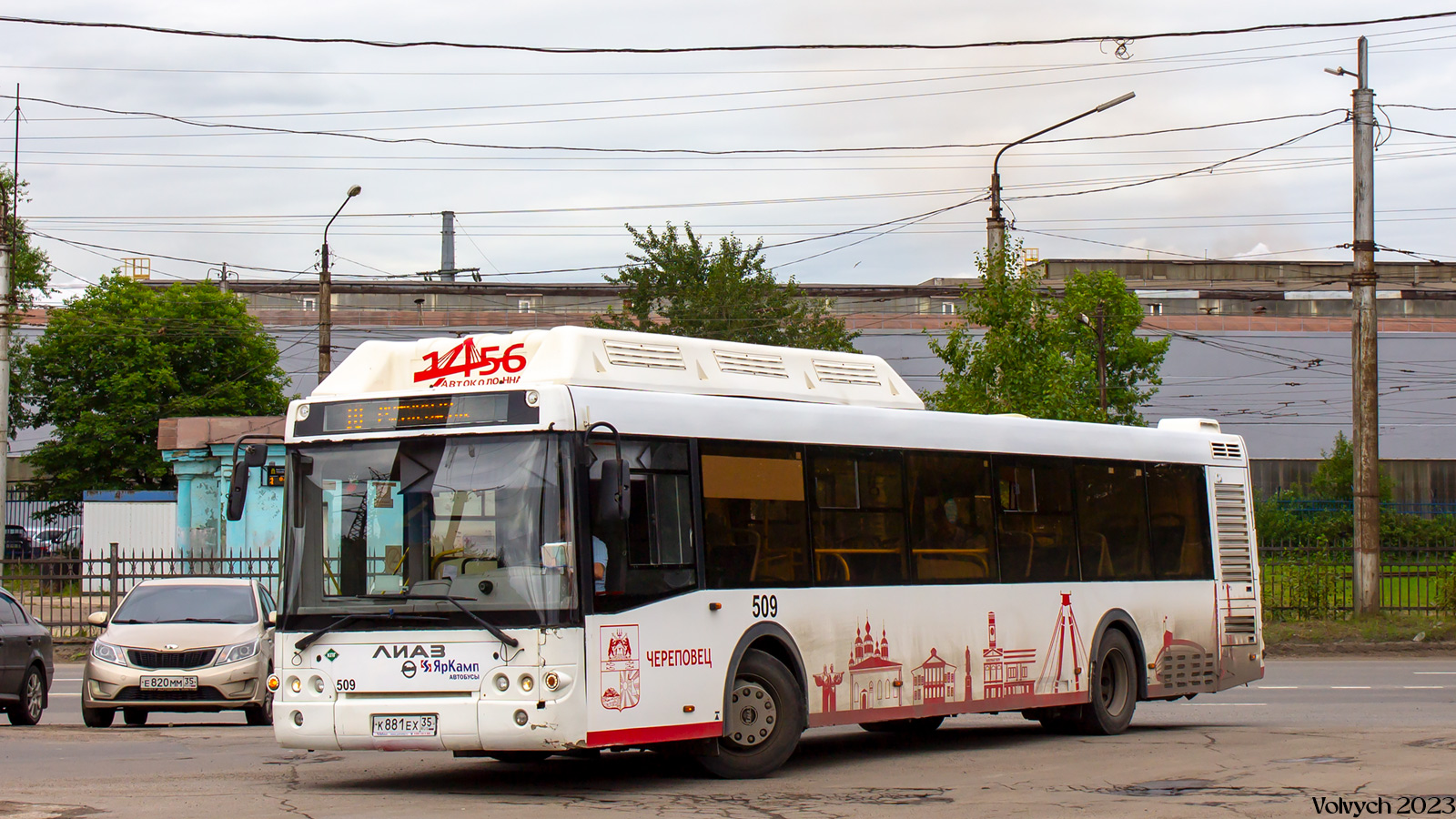 Вологодская область, ЛиАЗ-5292.67 (CNG) № 0509