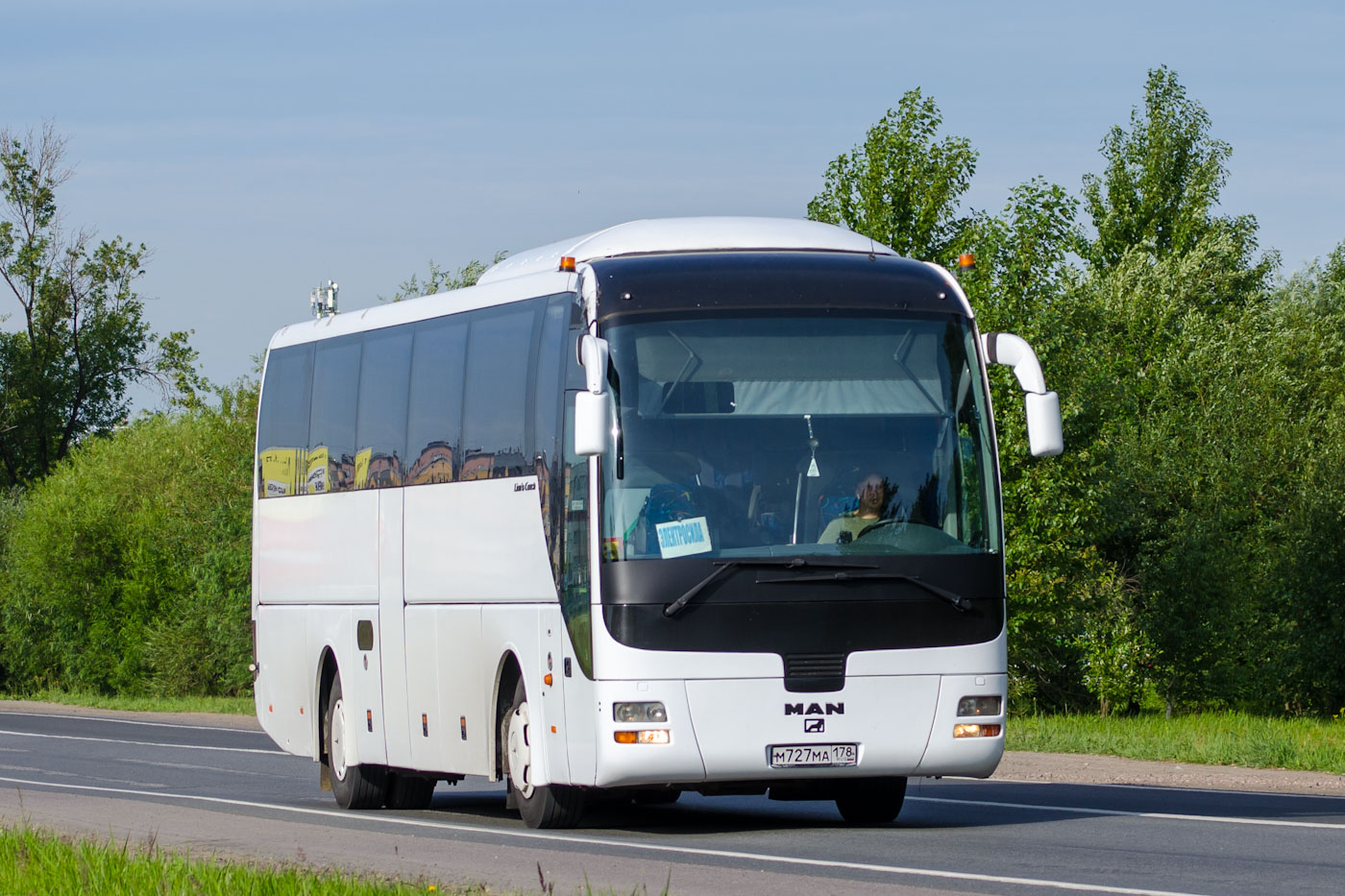 Санкт-Петербург, MAN R07 Lion's Coach RHC414 № М 727 МА 178