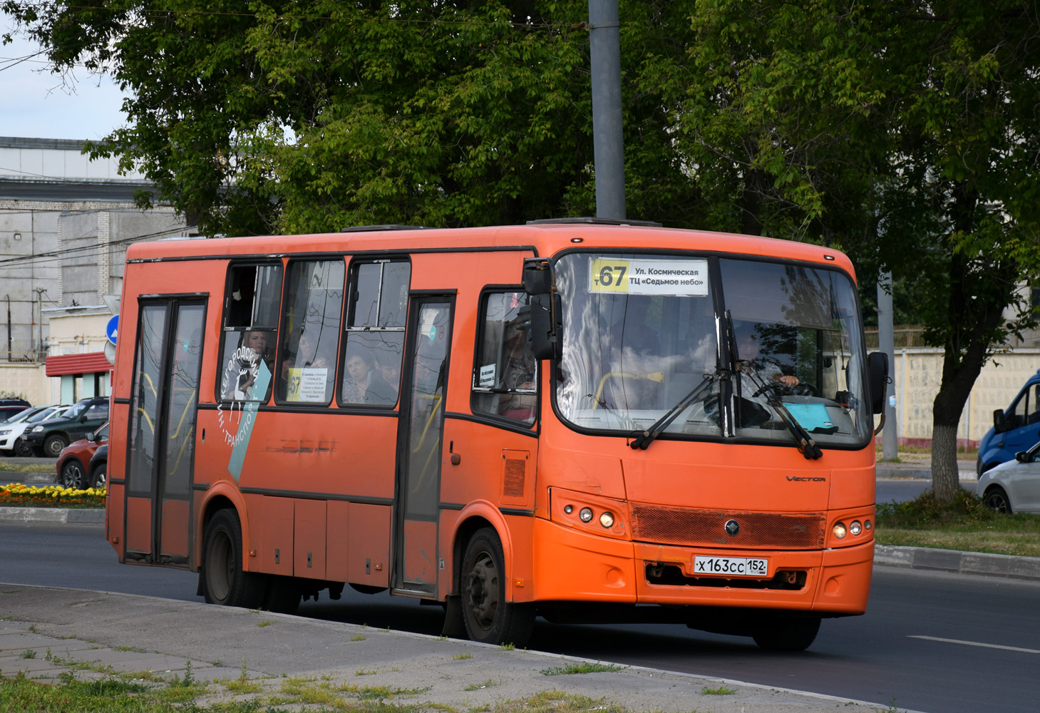 Нижегородская область, ПАЗ-320414-05 "Вектор" № Х 163 СС 152