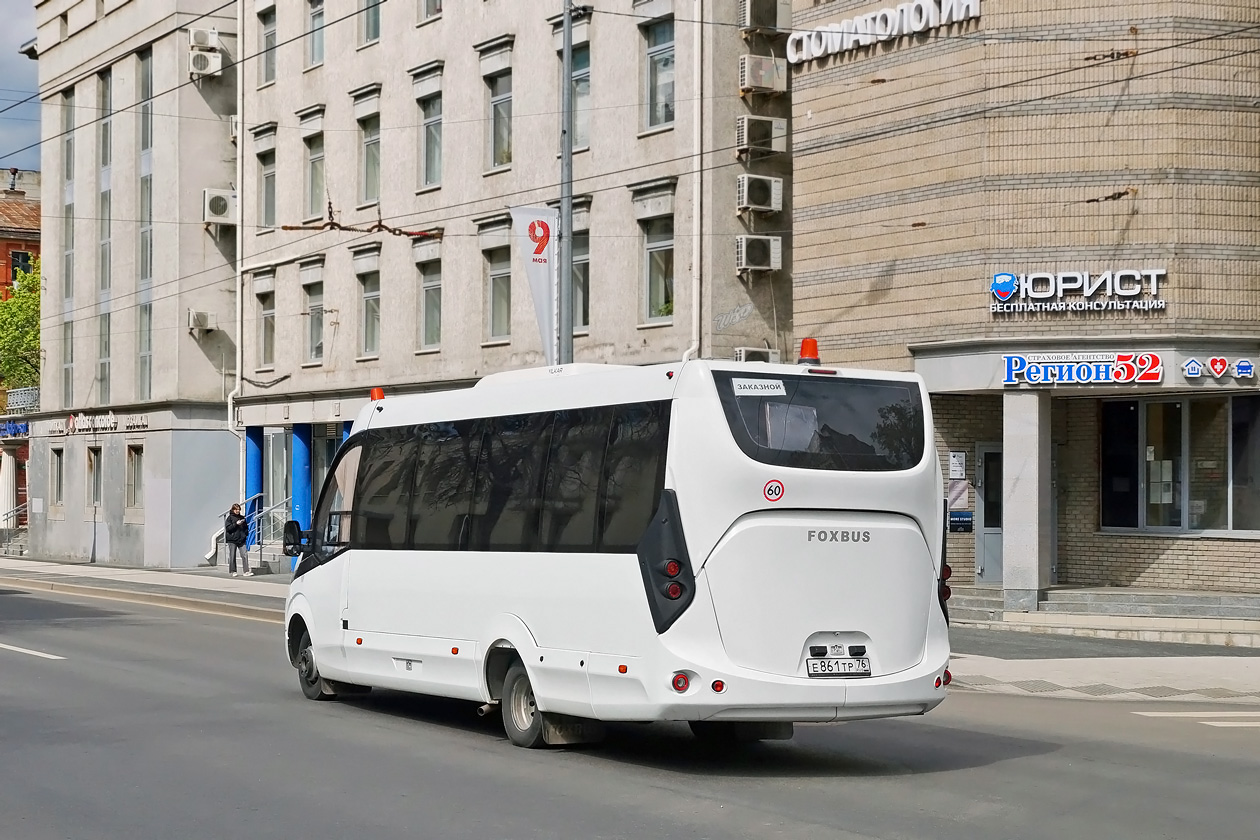 Ярославская область, FoxBus 62412-01 № Е 861 ТР 76