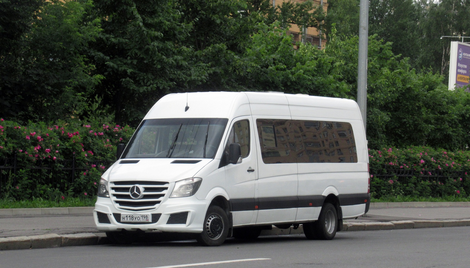 Санкт-Петербург, Луидор-22360C (MB Sprinter) № Н 118 УО 198