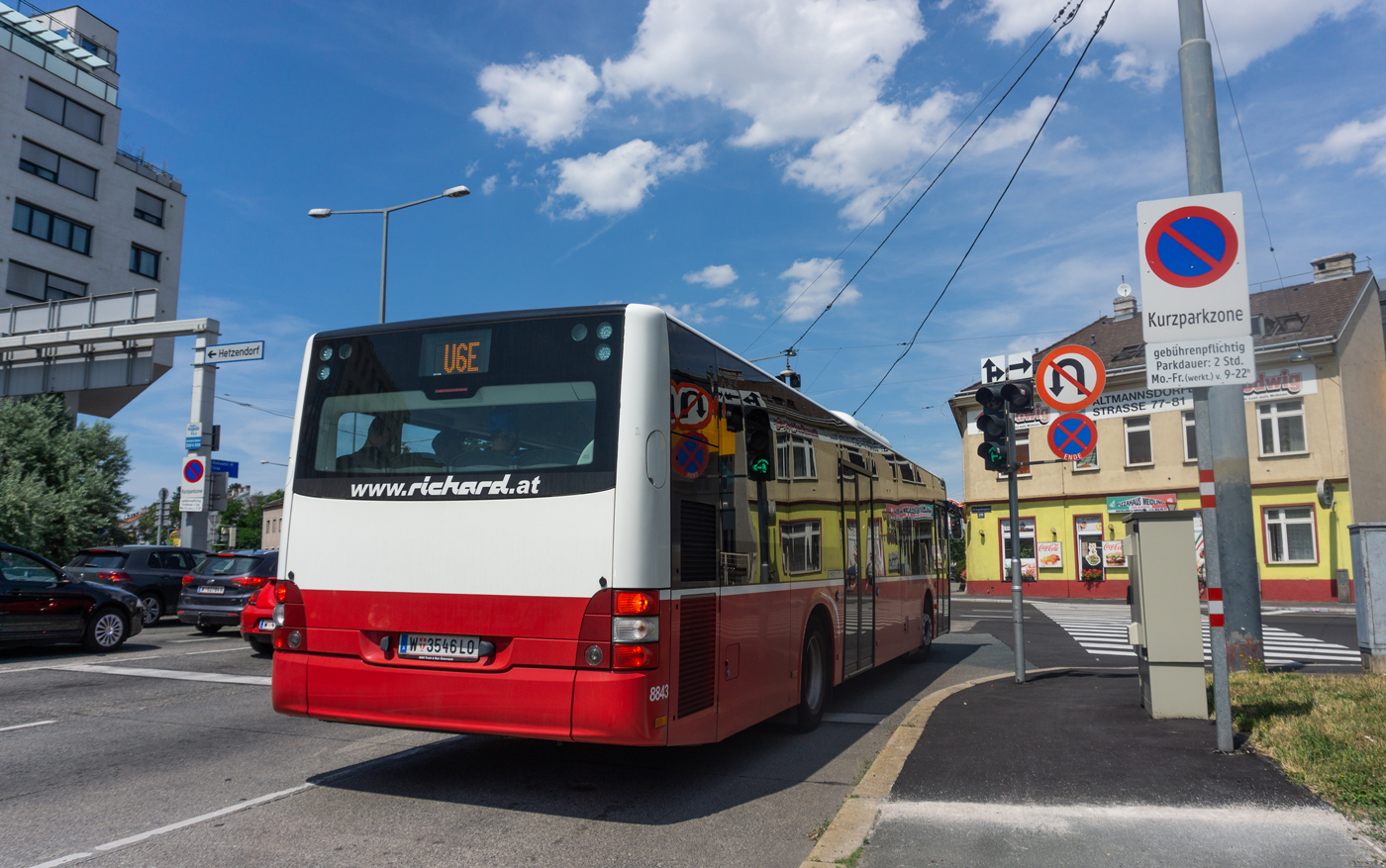 Австрия, MAN A21 Lion's City NL323 № 8843