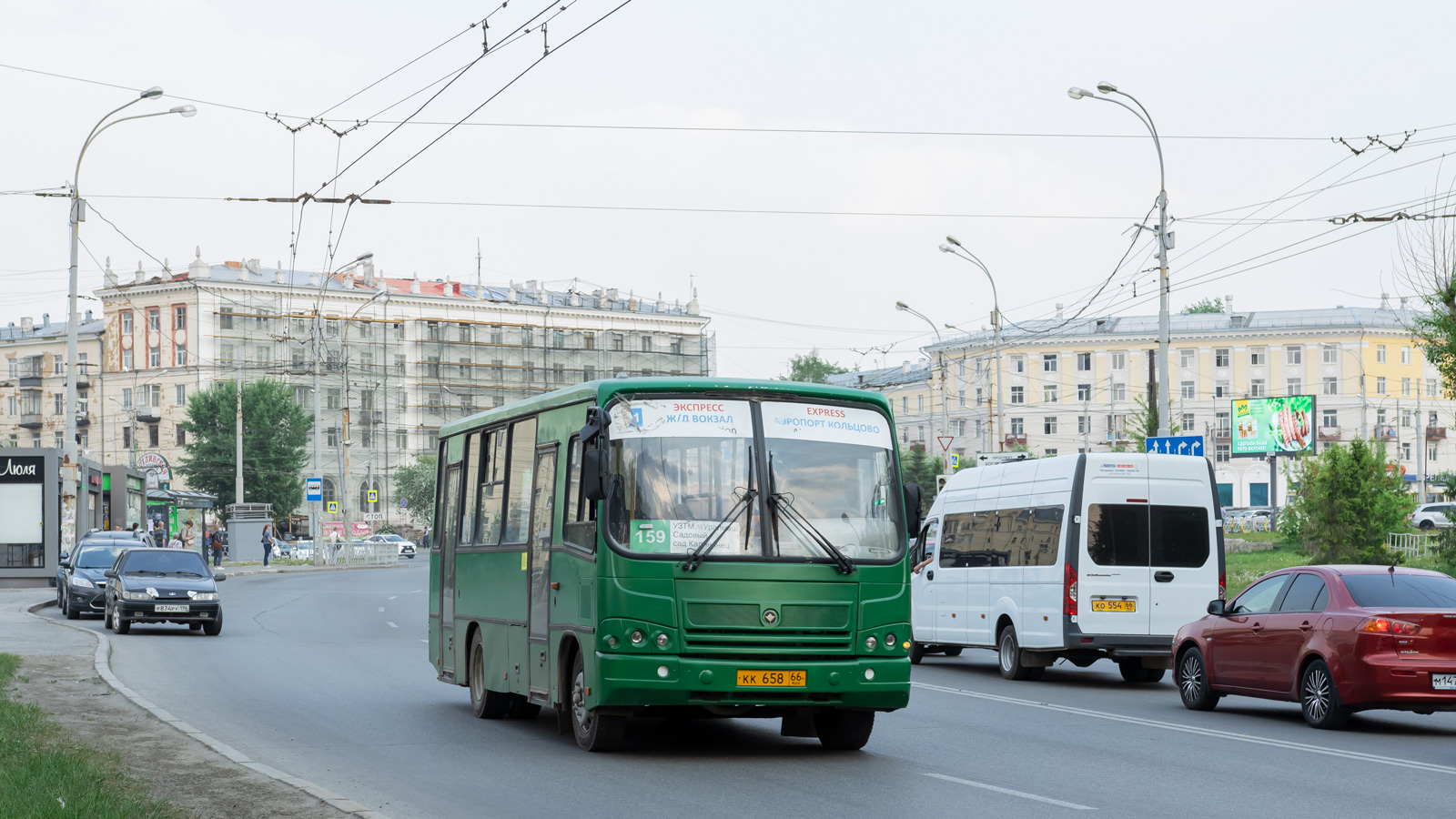 Свердловская область, ПАЗ-320402-05 № КК 658 66