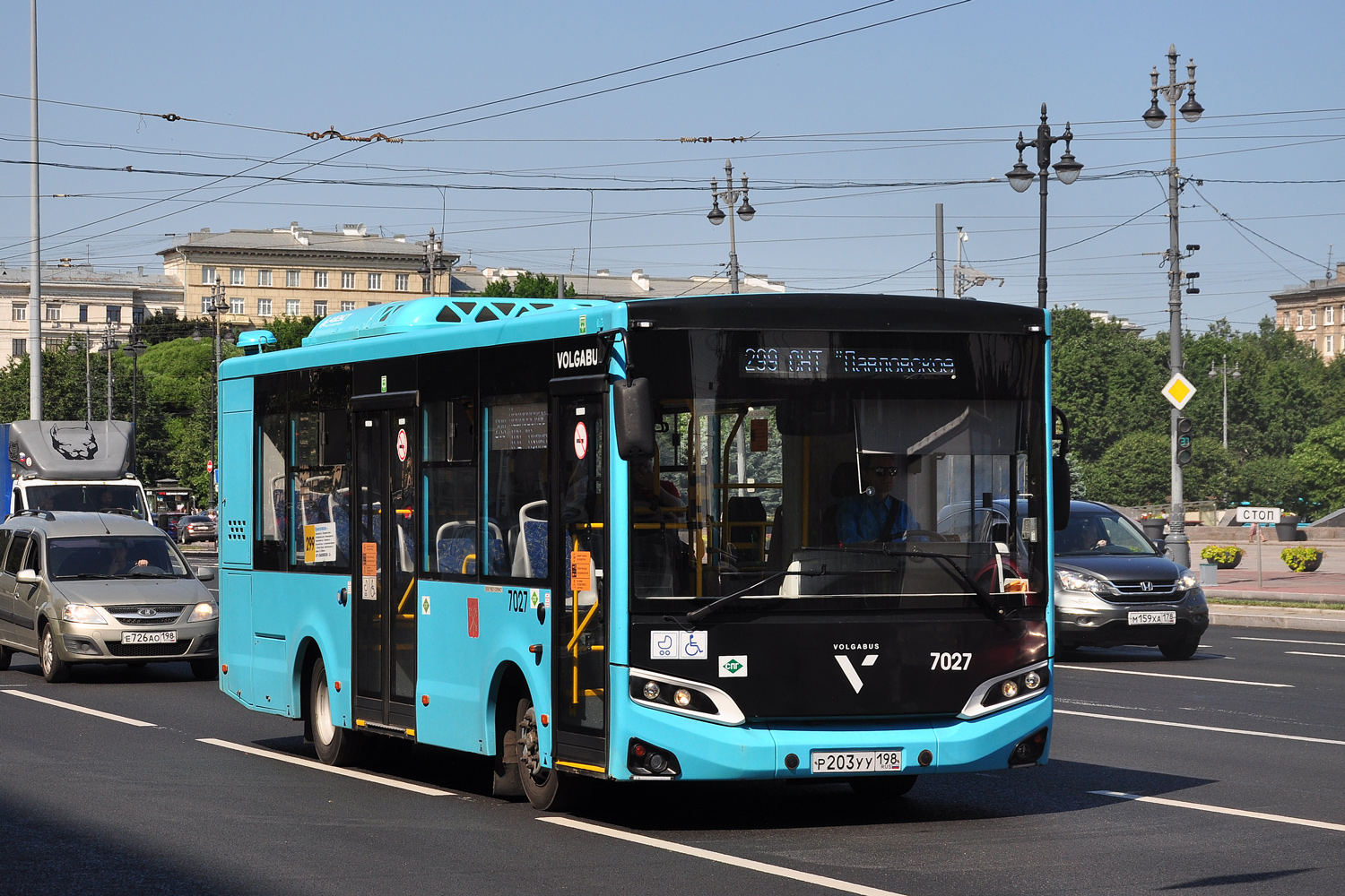 Saint Petersburg, Volgabus-4298.G4 (LNG) # 7027