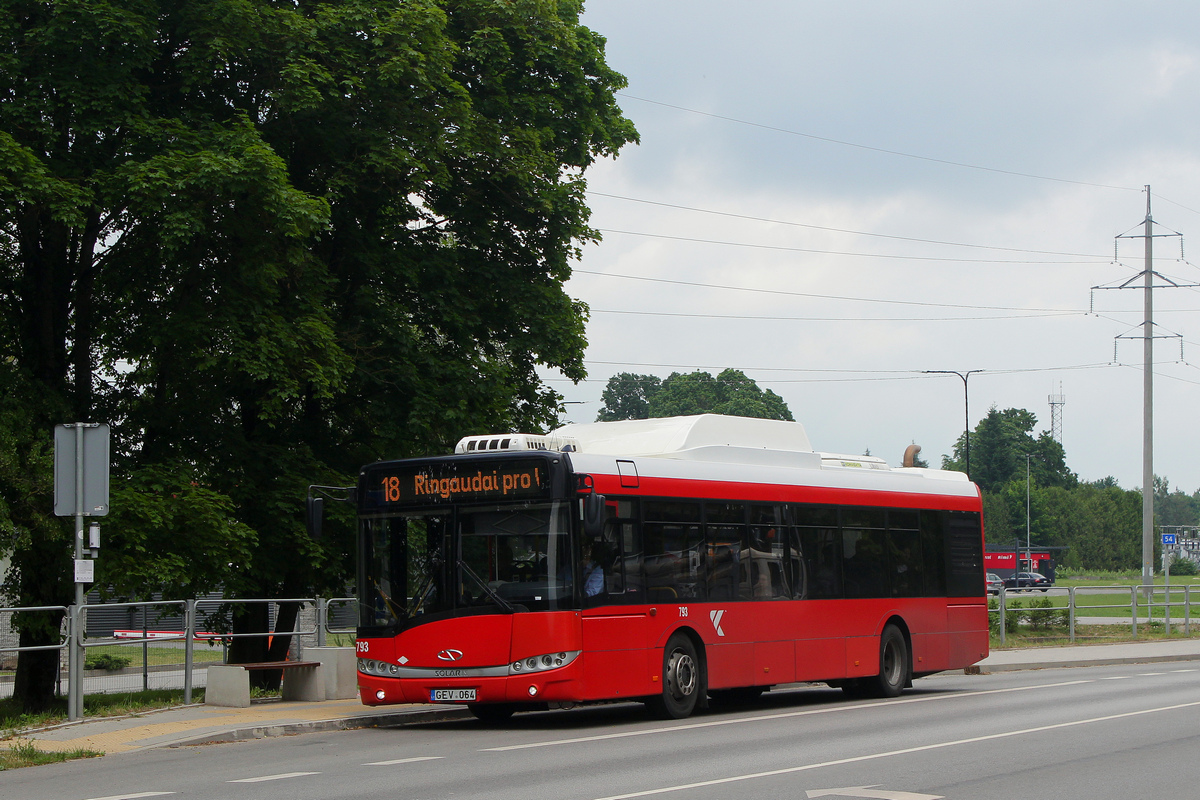 Литва, Solaris Urbino III 12 CNG № 793