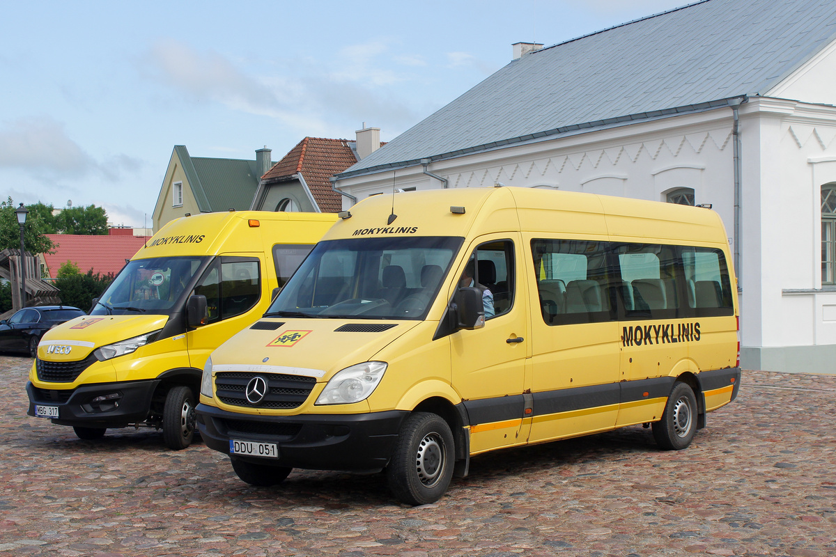 Литва, Mercedes-Benz Sprinter W906 311CDI № DDU 051