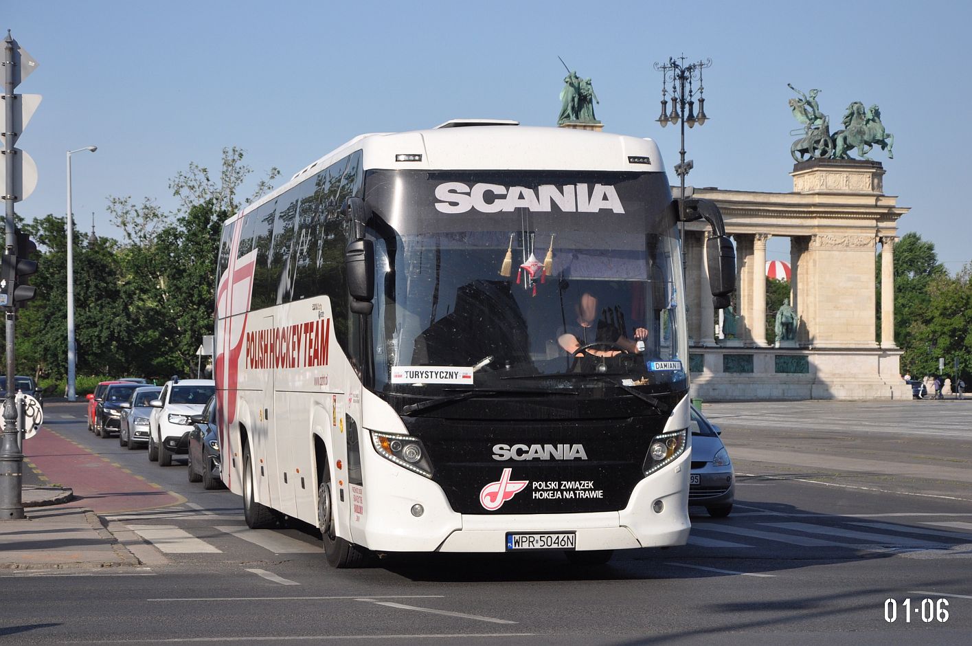 Польша, Scania Touring HD 12.0 № WPR 5046N