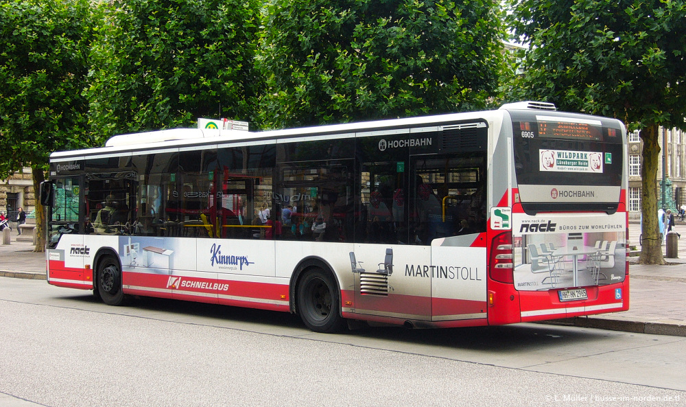 Гамбург, Mercedes-Benz O530 Citaro facelift № 6905