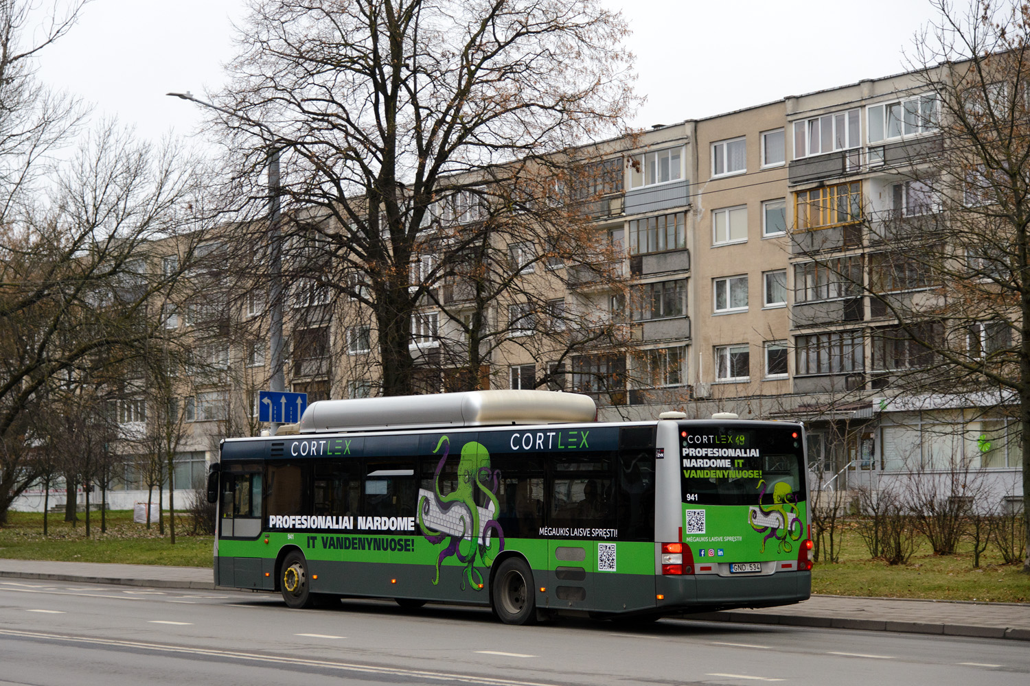 Литва, MAN A21 Lion's City NL273 CNG № 941