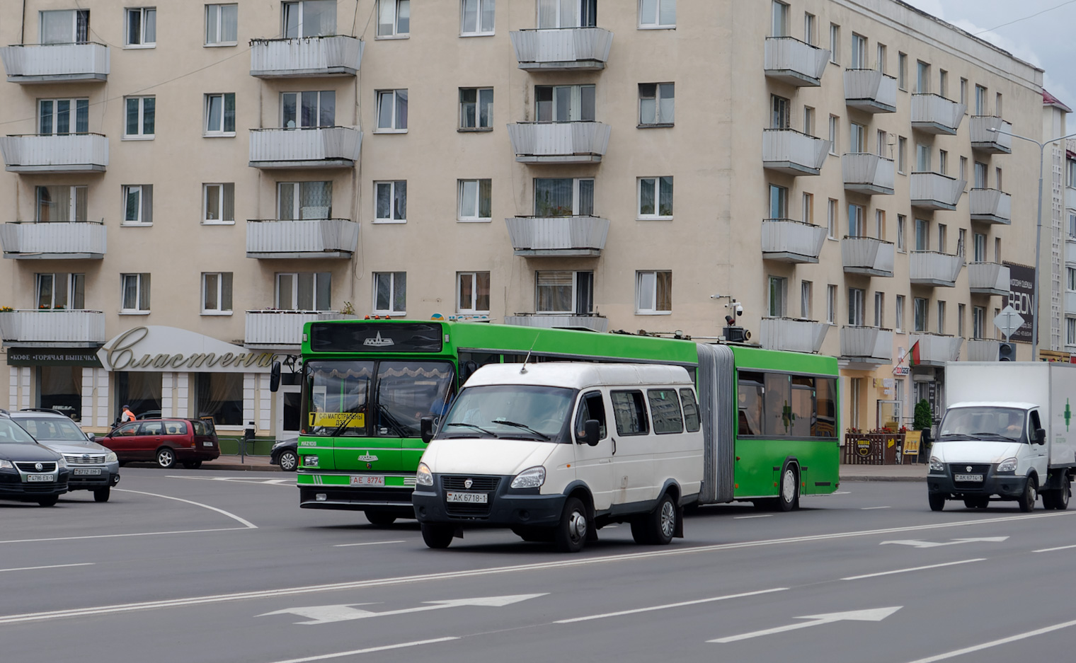 Брестская область, ГАЗ-3221 (все) № АК 6718-1