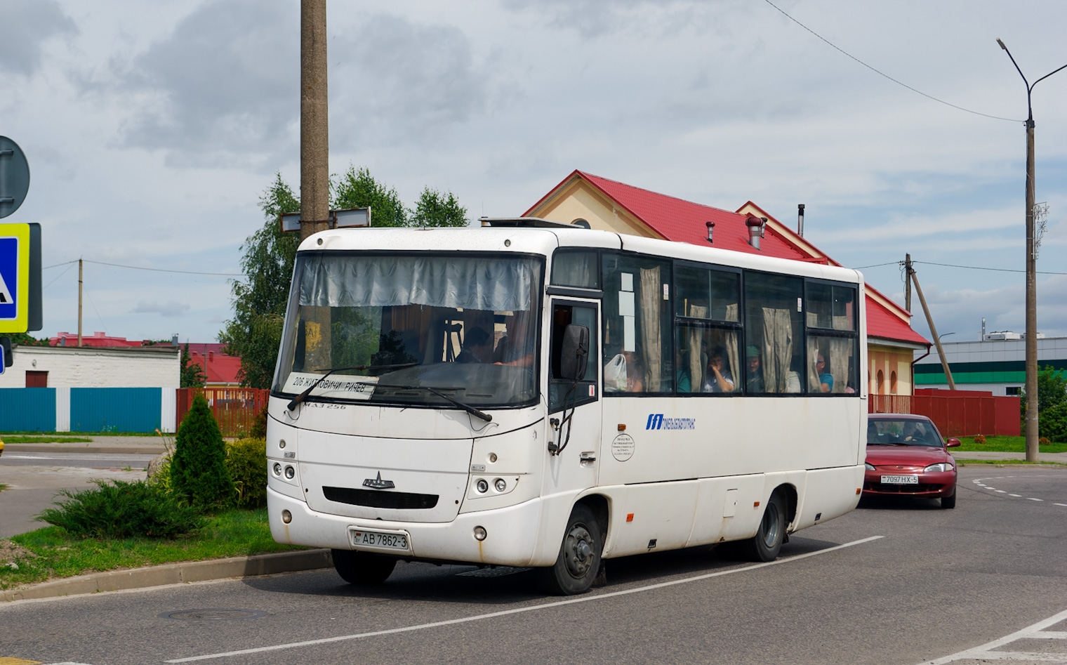 Гомельская область, МАЗ-256.170 № АВ 7862-3