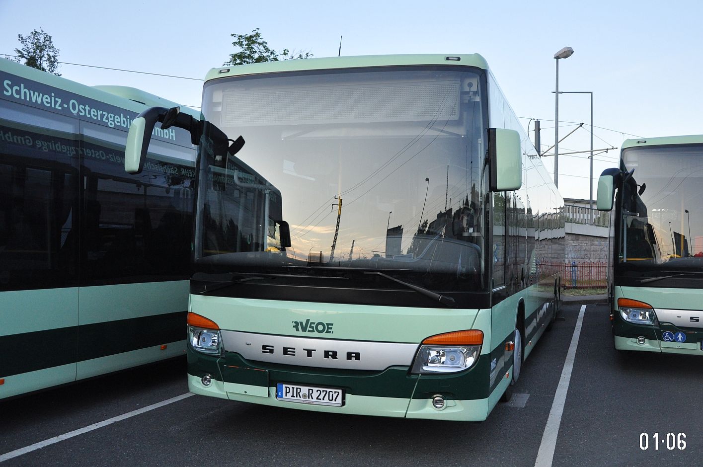 Саксония, Setra S418LE business № 2707