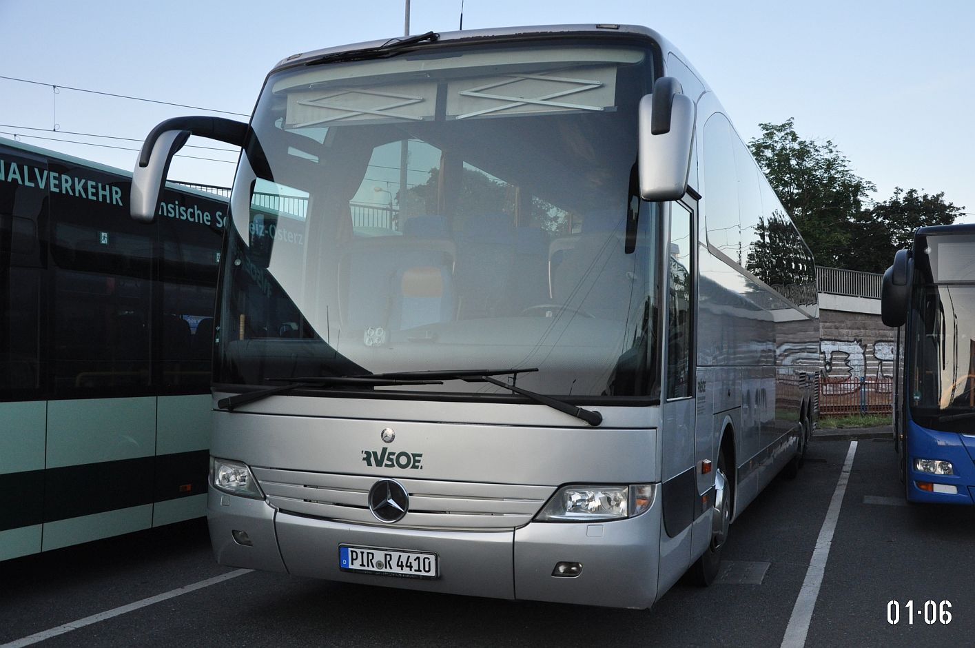 Саксония, Mercedes-Benz O580-17RHD Travego L № 4410