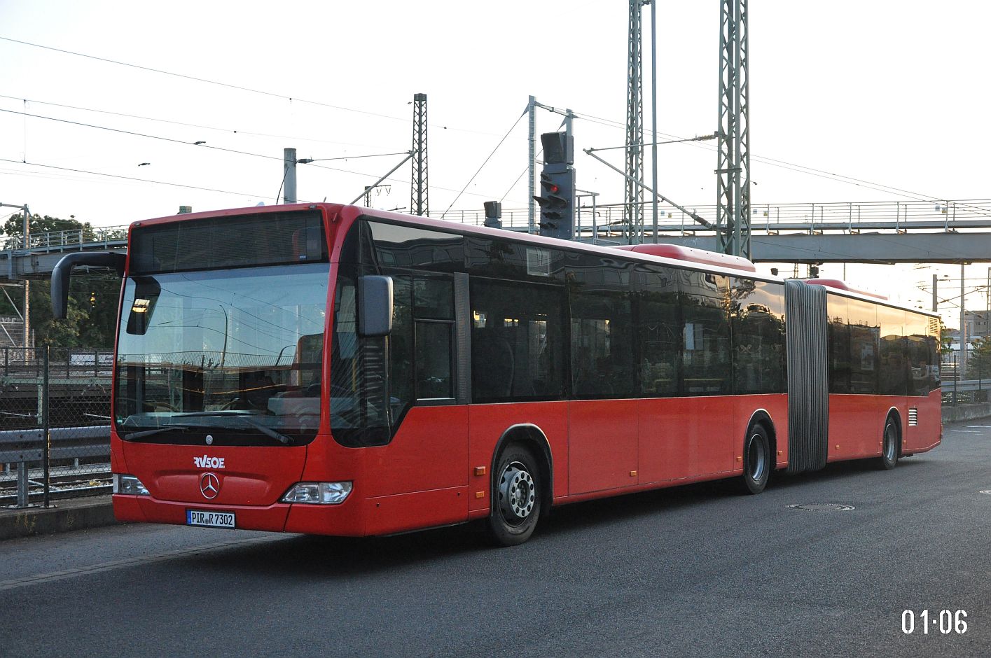 Саксония, Mercedes-Benz O530G Citaro facelift G № 7302