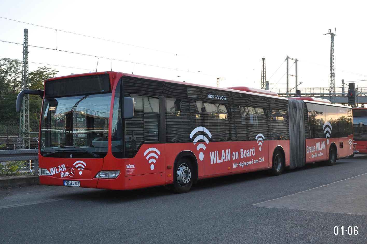 Саксония, Mercedes-Benz O530G Citaro facelift G № 7303