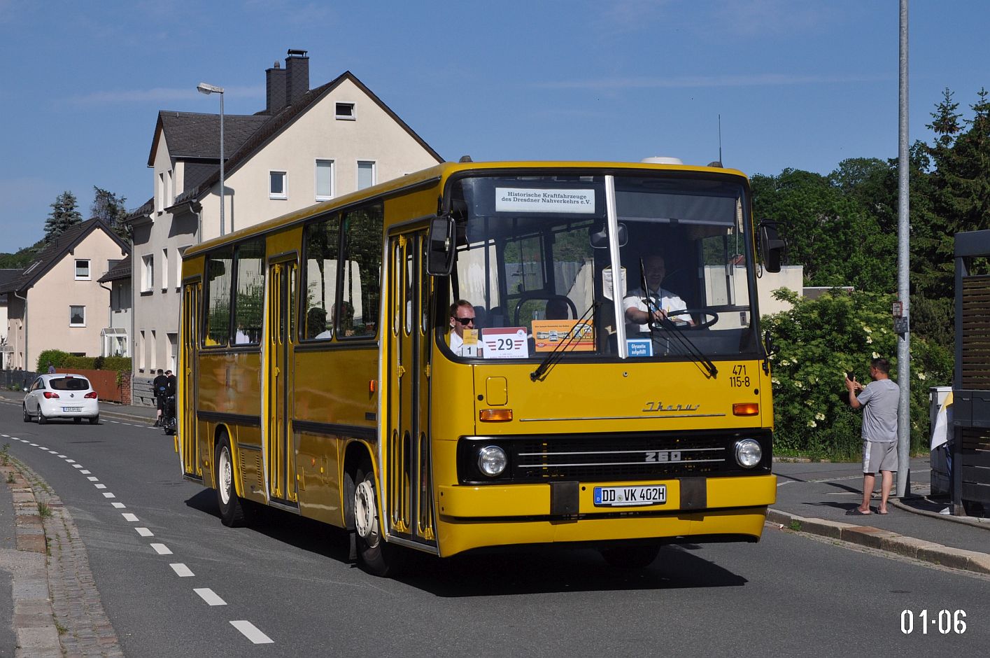 Саксония, Ikarus 260.02 № 471 115-8; Саксония — 7. Ikarus-Bus-Treffen in Deutschland — Chemnitz 03.06.2023