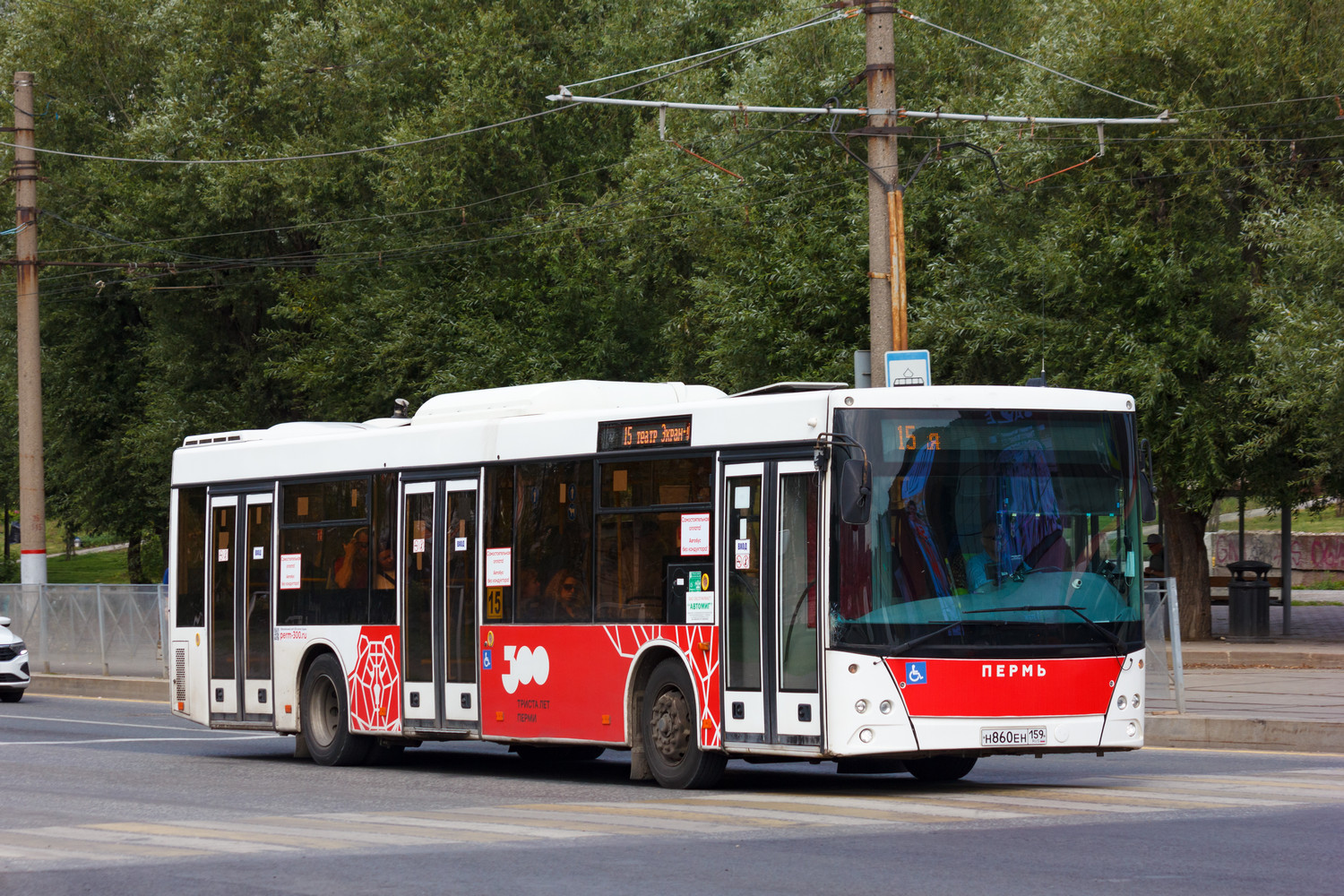 Пермский край, МАЗ-203.016 № Н 860 ЕН 159