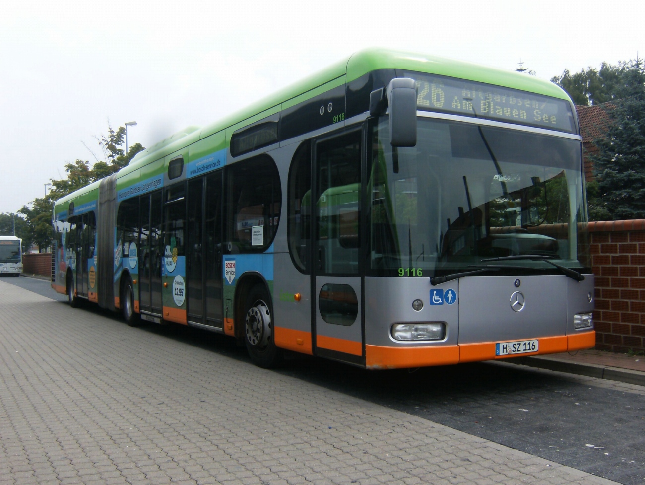 Нижняя Саксония, Mercedes-Benz O530G Irvine Citaro G CNG № 9116