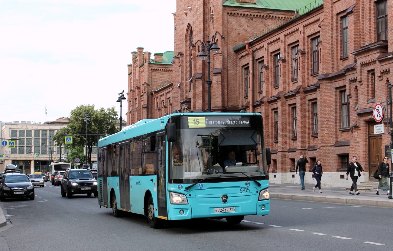 Санкт-Петербург, ЛиАЗ-4292.60 (1-2-1) № 6815