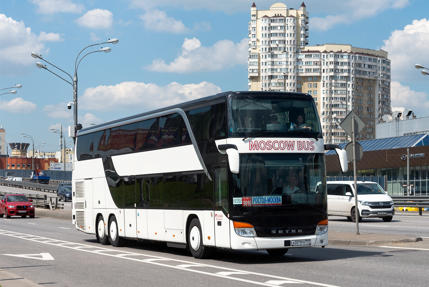 Ростовская область, Setra S431DT № А 001 РО 777