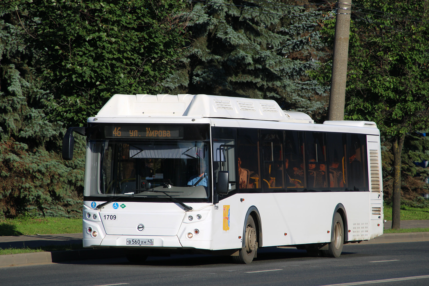 Кировская область, ЛиАЗ-5292.67 (CNG) № х709