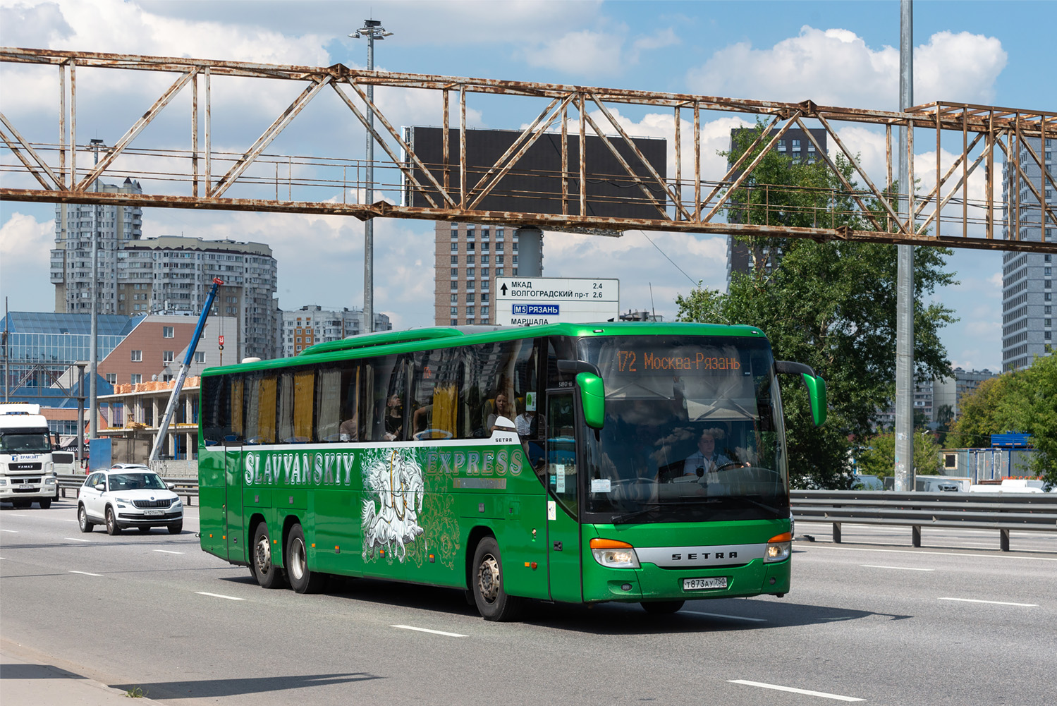 Москва, Setra S419GT-HD № Т 873 АУ 750