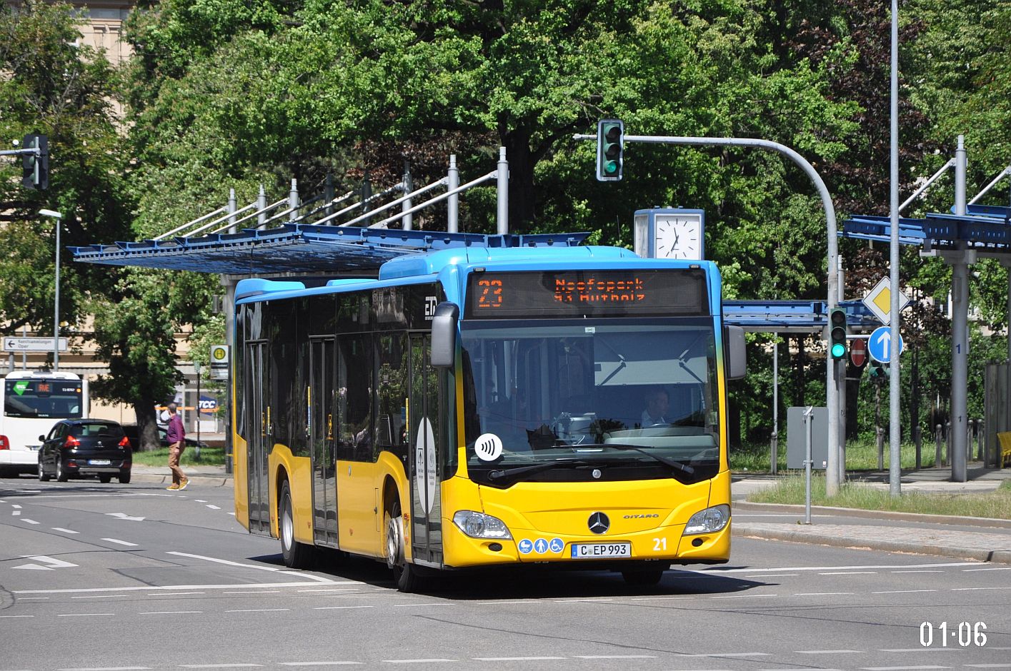 Саксония, Mercedes-Benz Citaro C2 № 21