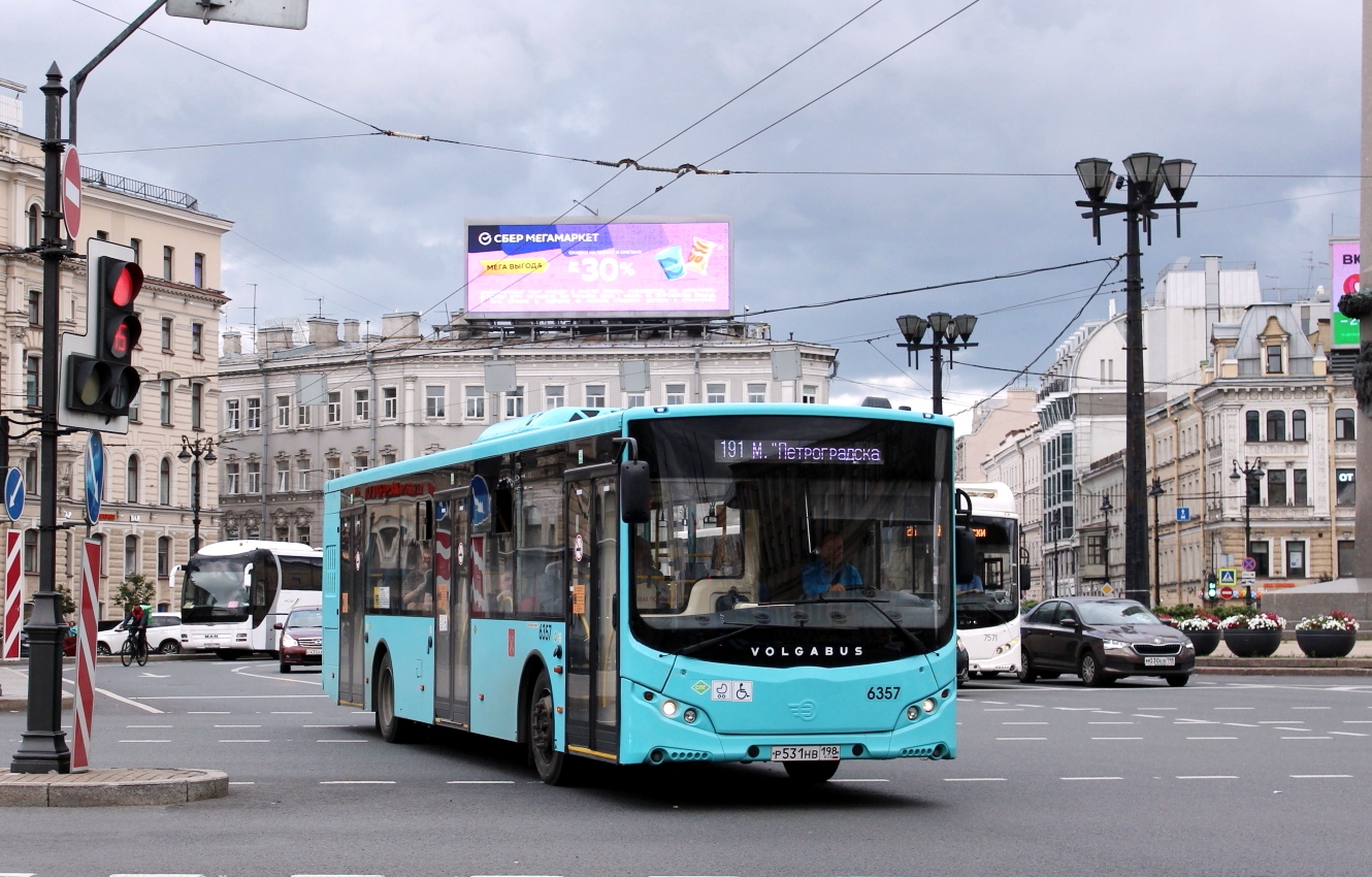 Санкт-Петербург, Volgabus-5270.G4 (LNG) № 6357