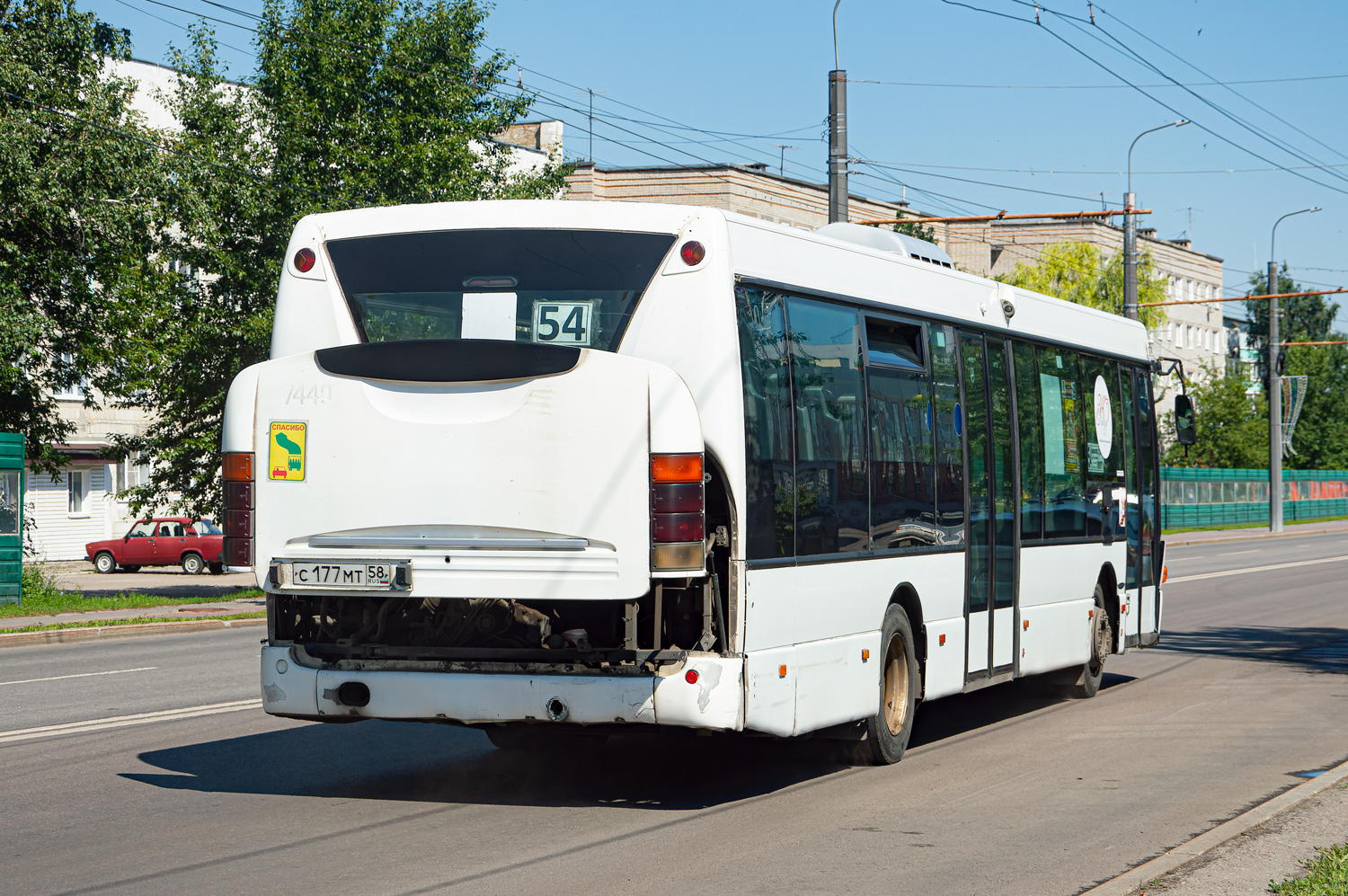 Пензенская область, Scania OmniLink I (Скания-Питер) № С 177 МТ 58