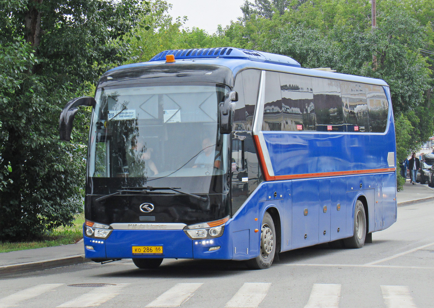 Свердловская область, King Long XMQ6129Y № КО 286 66