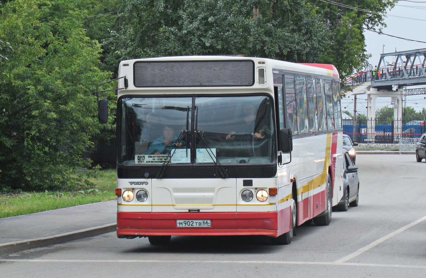 Свердловская область, СибСкан (Volvo B10M-60F) № М 902 ТВ 66