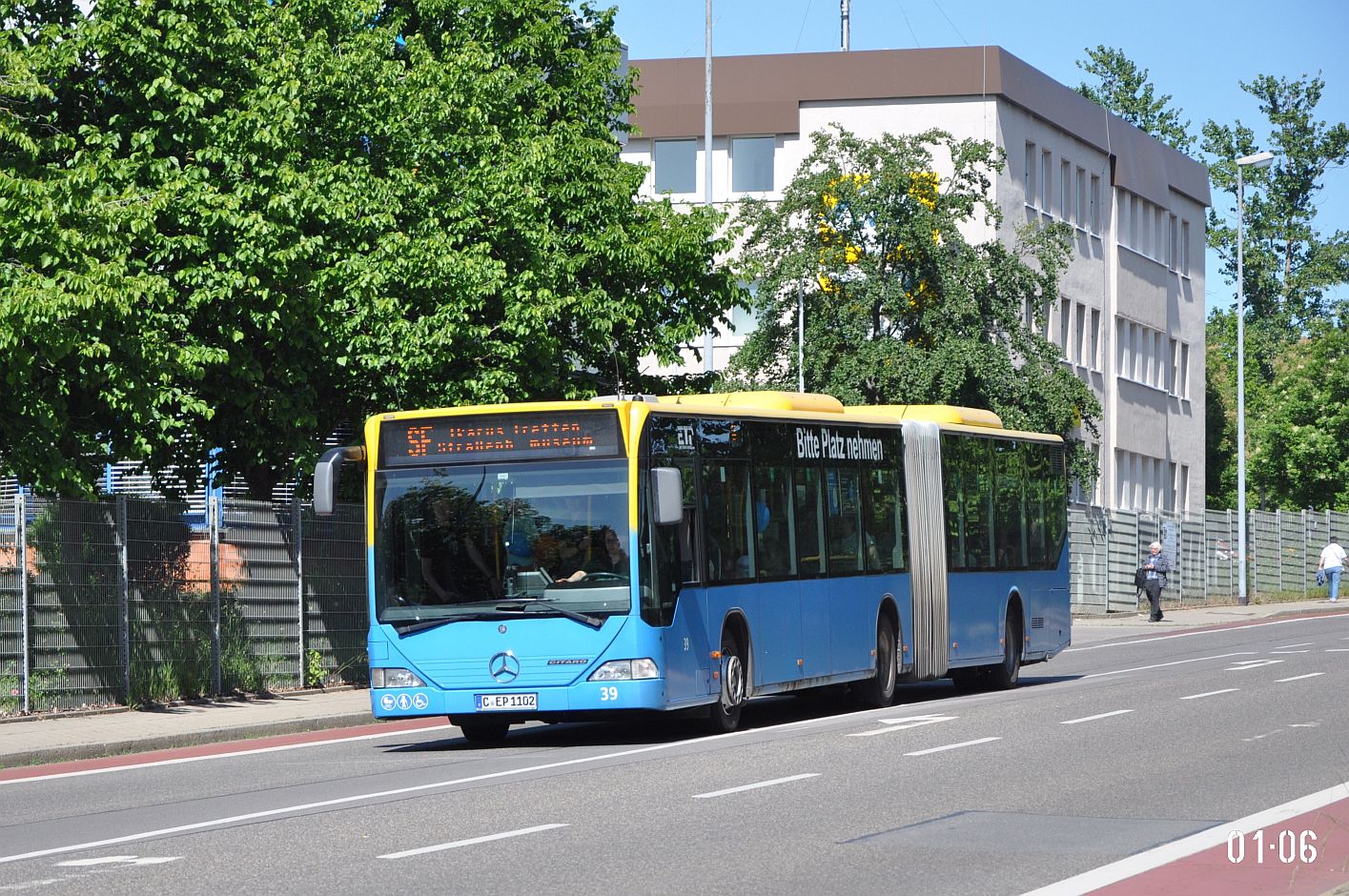 Саксония, Mercedes-Benz O530G Citaro G № 39; Саксония — 7. Ikarus-Bus-Treffen in Deutschland — Chemnitz 03.06.2023
