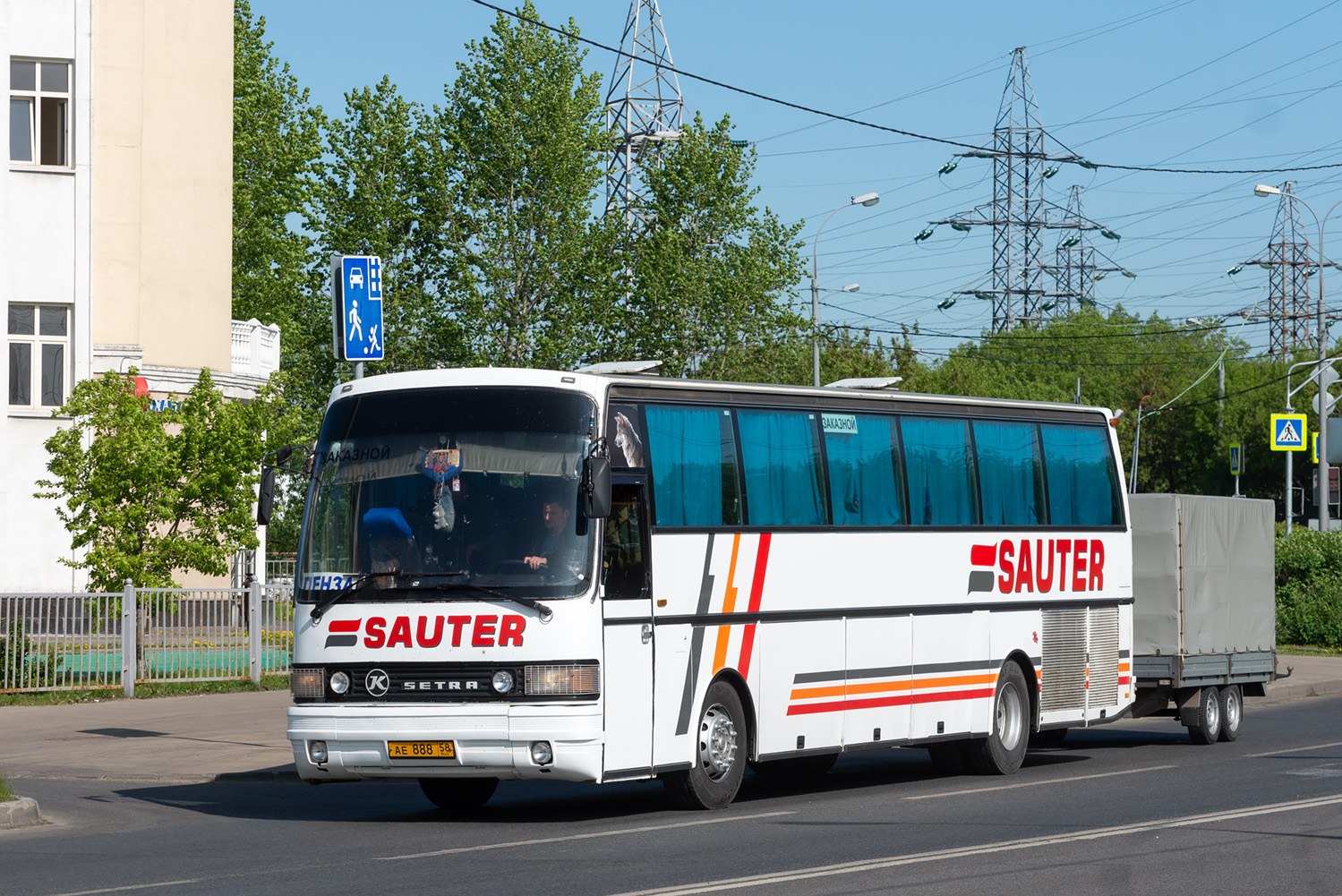 Пензенская область, Setra S215HD № АЕ 888 58