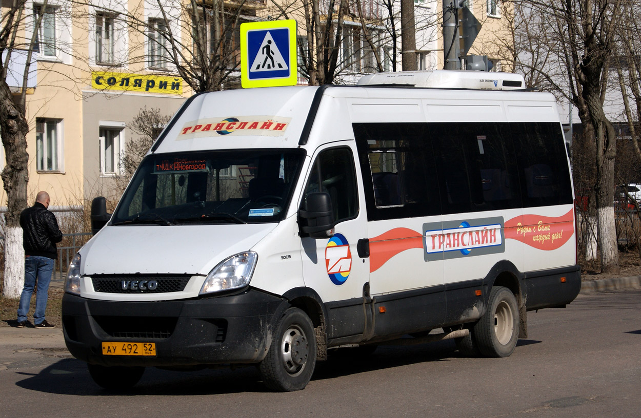 Нижегородская область, Нижегородец-2227UU (IVECO Daily) № АУ 492 52