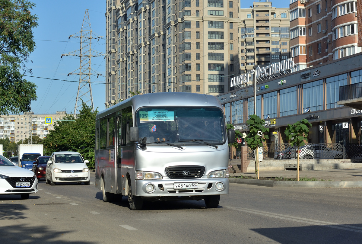 Краснодарский край, Hyundai County LWB C09 (ТагАЗ) № У 451 АО 123