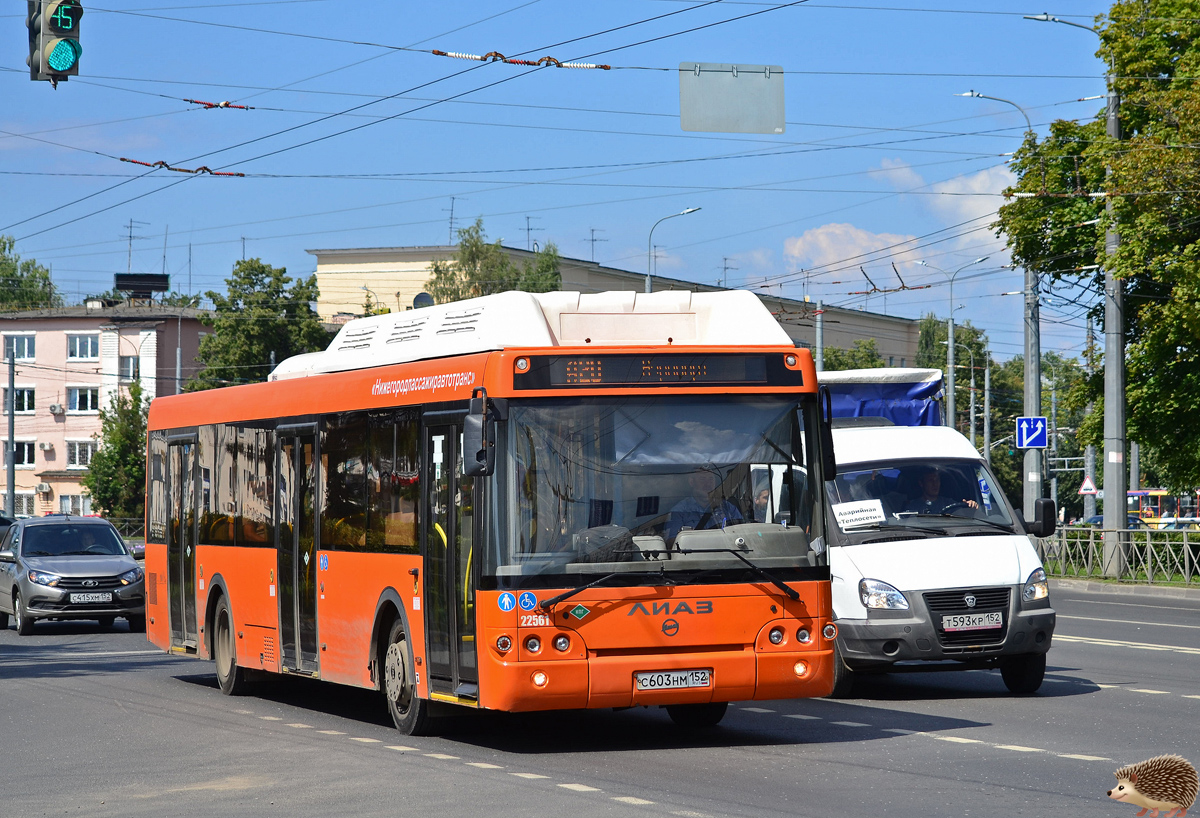 Ніжагародская вобласць, ЛиАЗ-5292.67 (CNG) № 22561