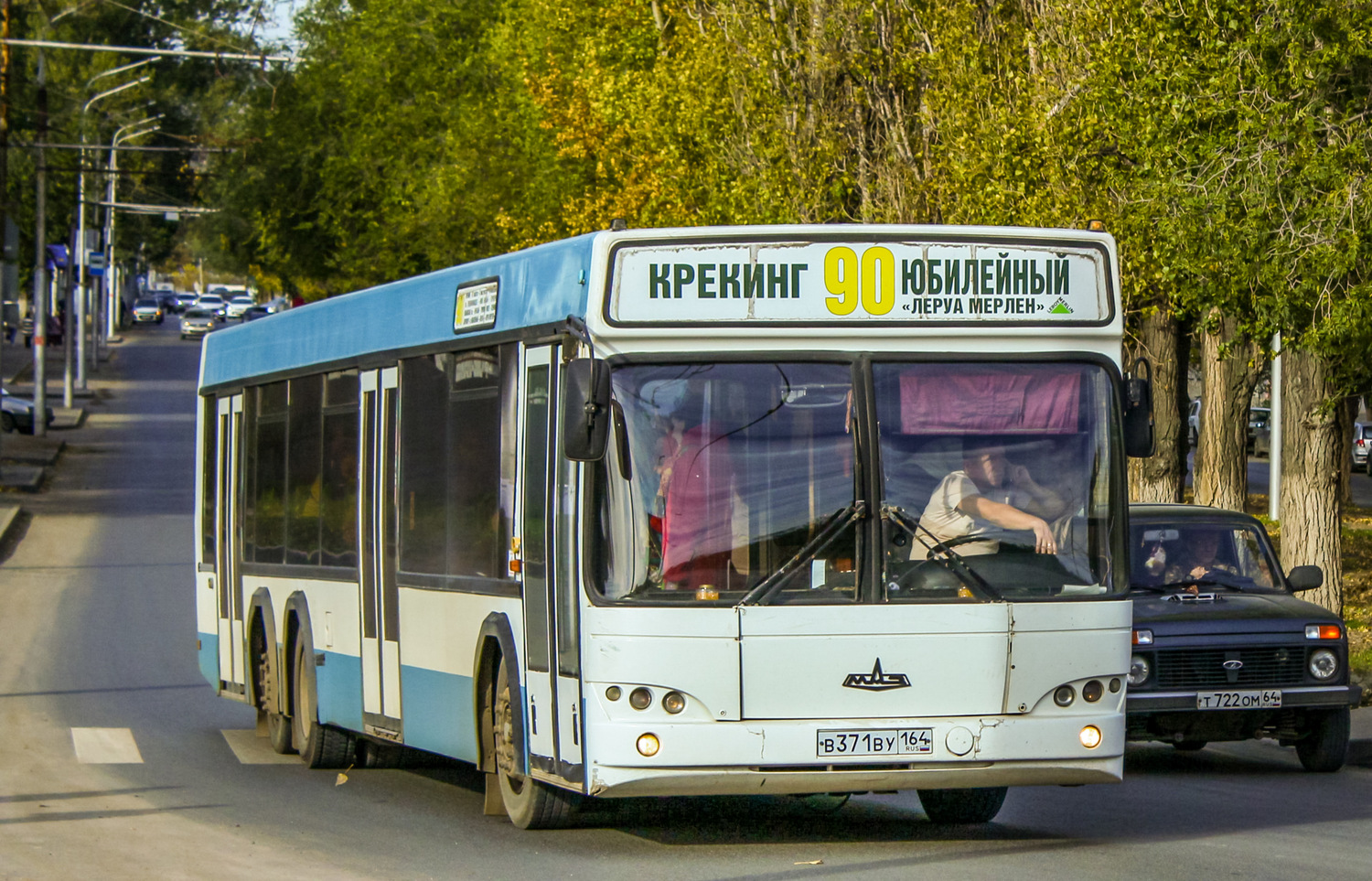 Саратовская область, МАЗ-107.466 № В 371 ВУ 164