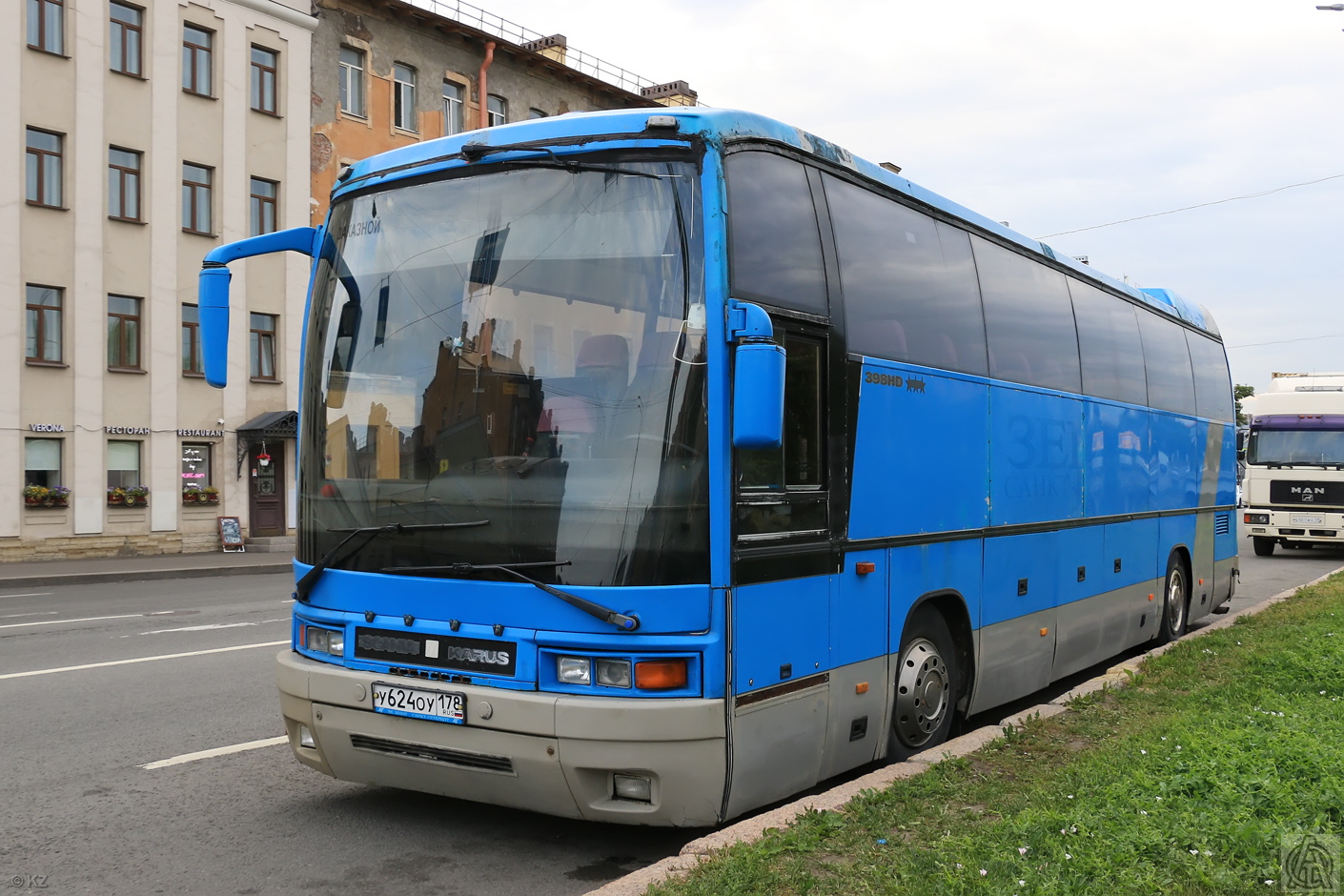Санкт-Петербург, Ikarus EAG 398.20/E98.20 № У 624 ОУ 178