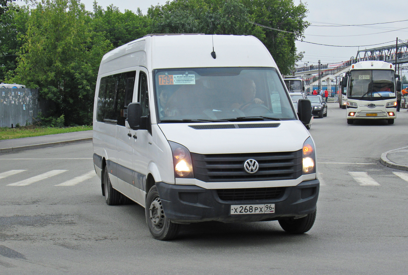 Свердловская область, Луидор-223700 (Volkswagen Crafter) № Х 268 РХ 96