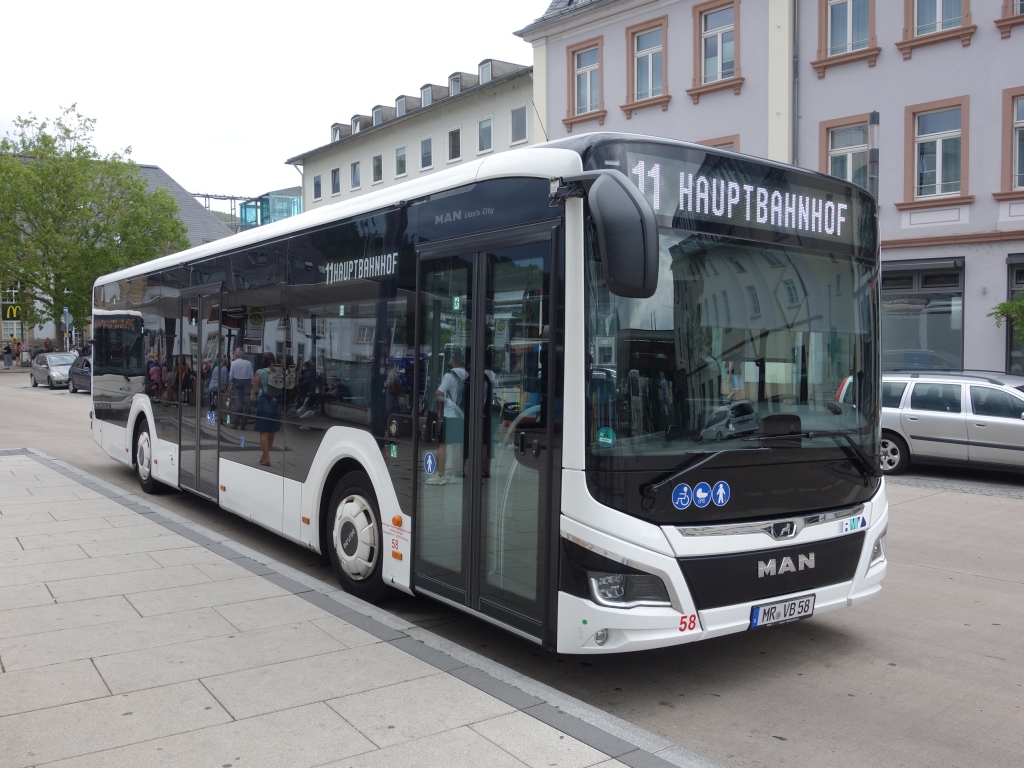 Гессен, MAN 12C Lion's City 12 NL330 EfficientHybrid № 58