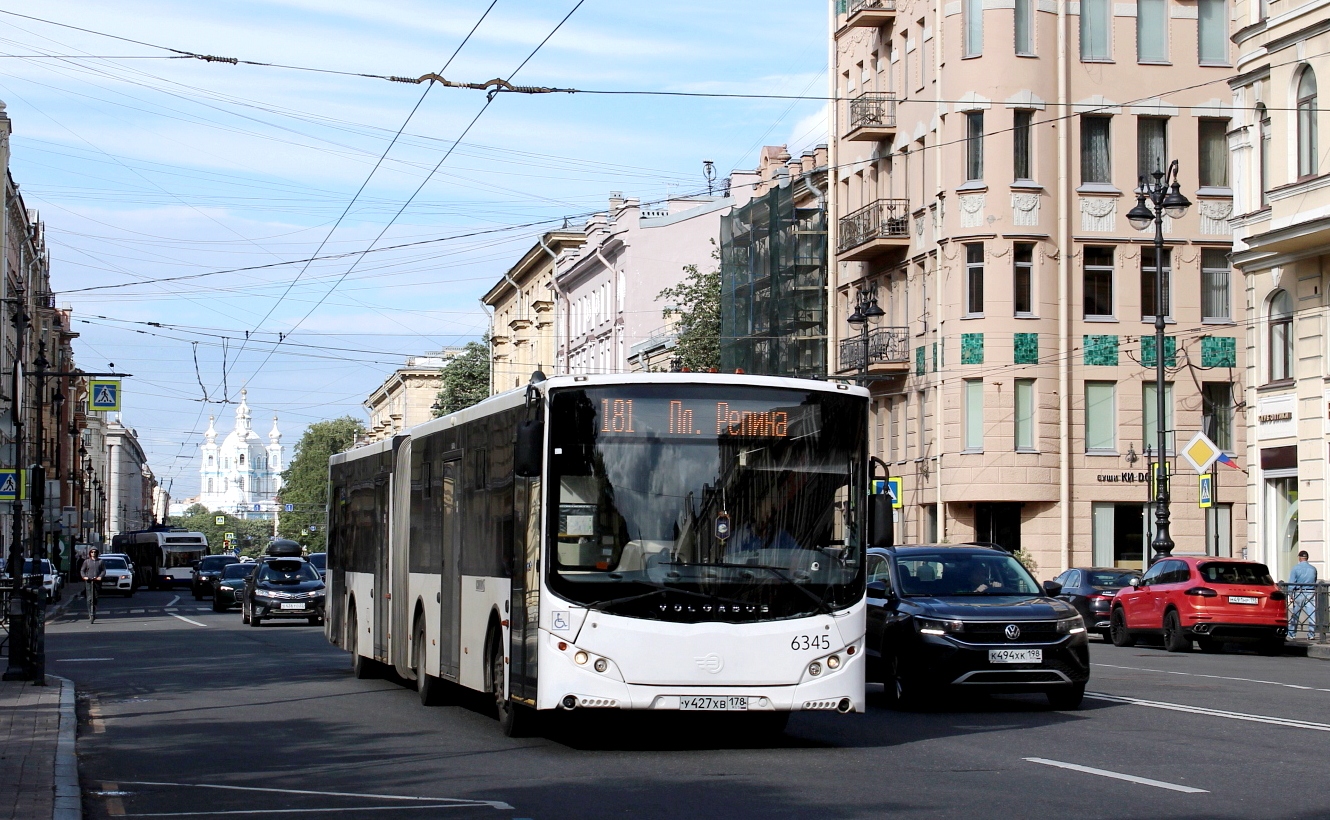 Санкт-Петербург, Volgabus-6271.05 № 6345