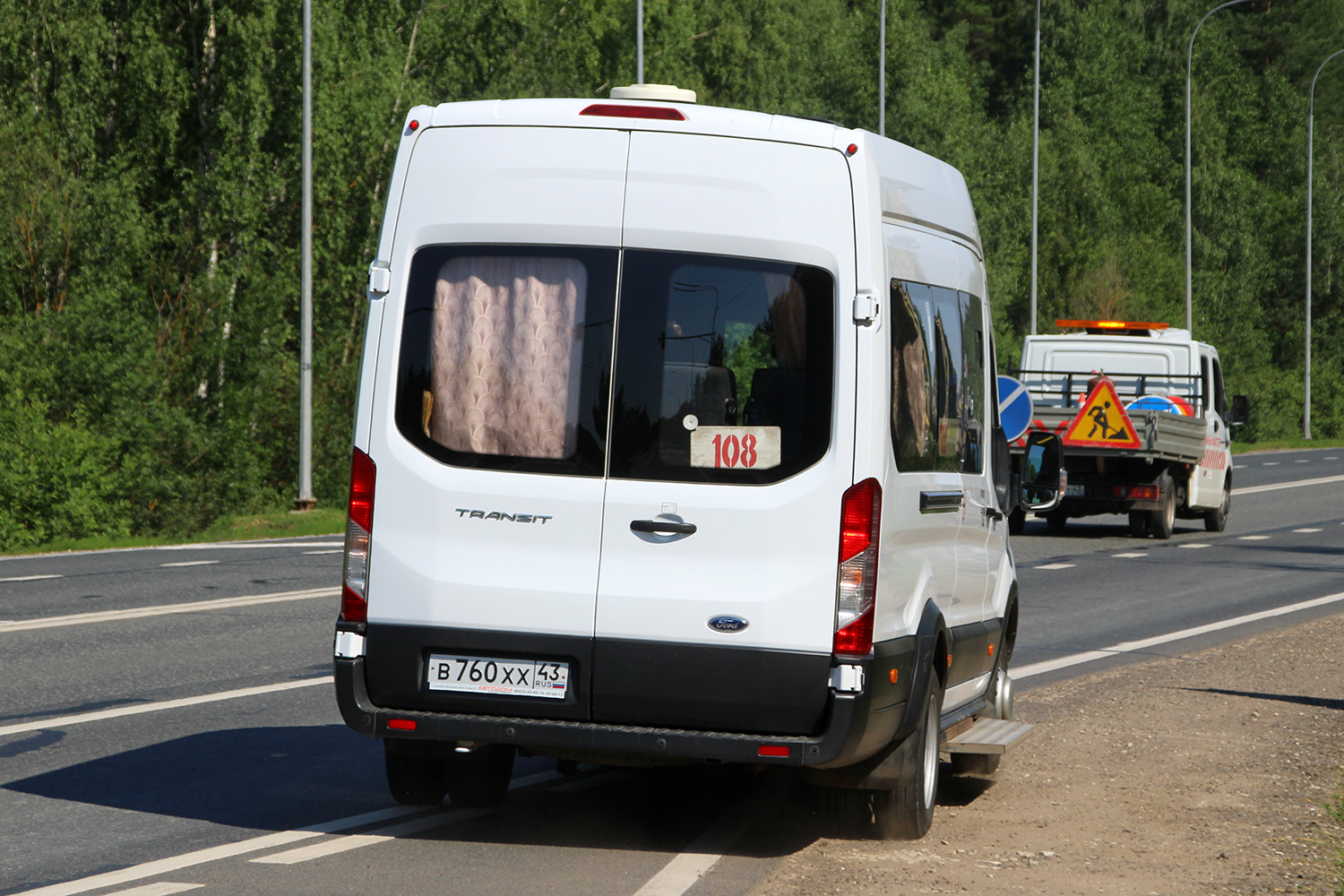 Кировская область, Ford Transit FBD [RUS] (X2F.ESG.) № х796