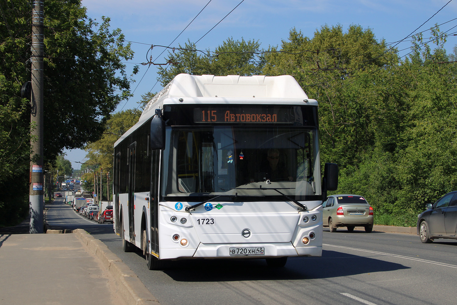 Кировская область, ЛиАЗ-5292.67 (CNG) № х723