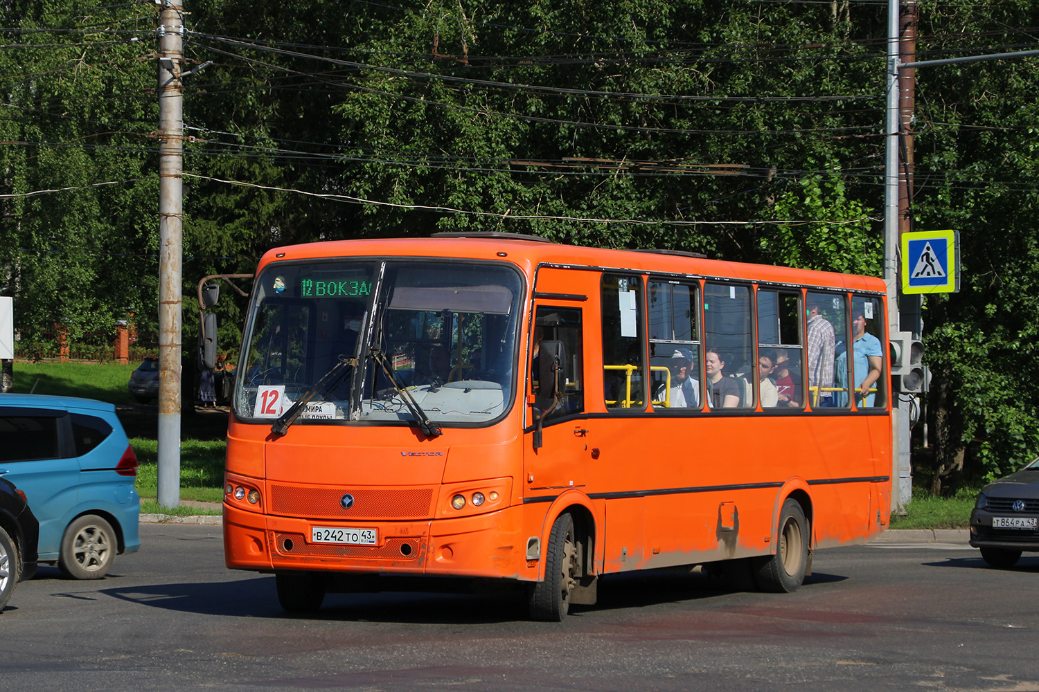 Кировская область, ПАЗ-320414-05 "Вектор" (1-2) № В 242 ТО 43