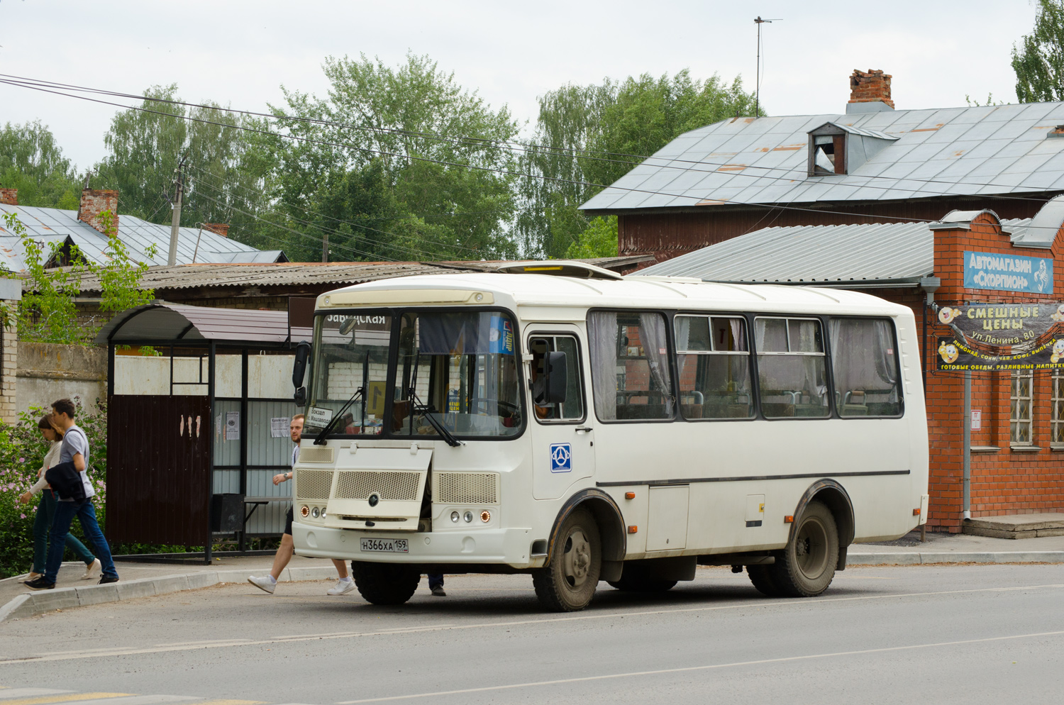 Пермский край, ПАЗ-32053 № Н 366 ХА 159