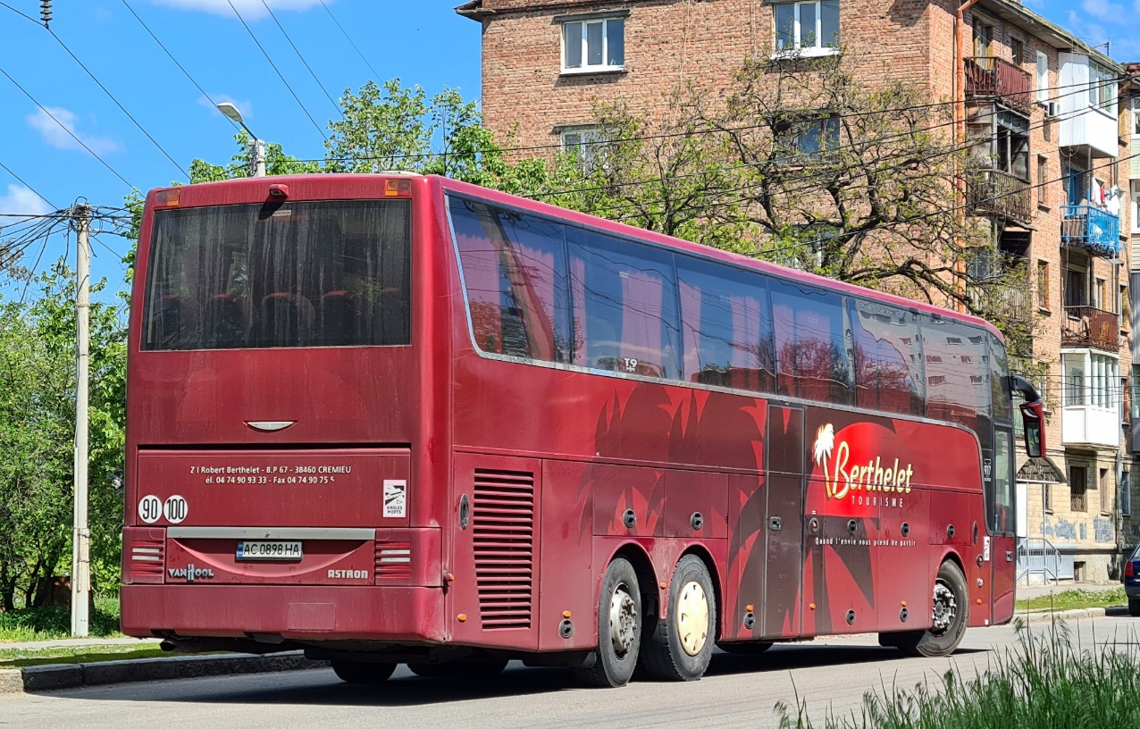 Харьковская область, Van Hool T917 Astron № AC 0898 HA