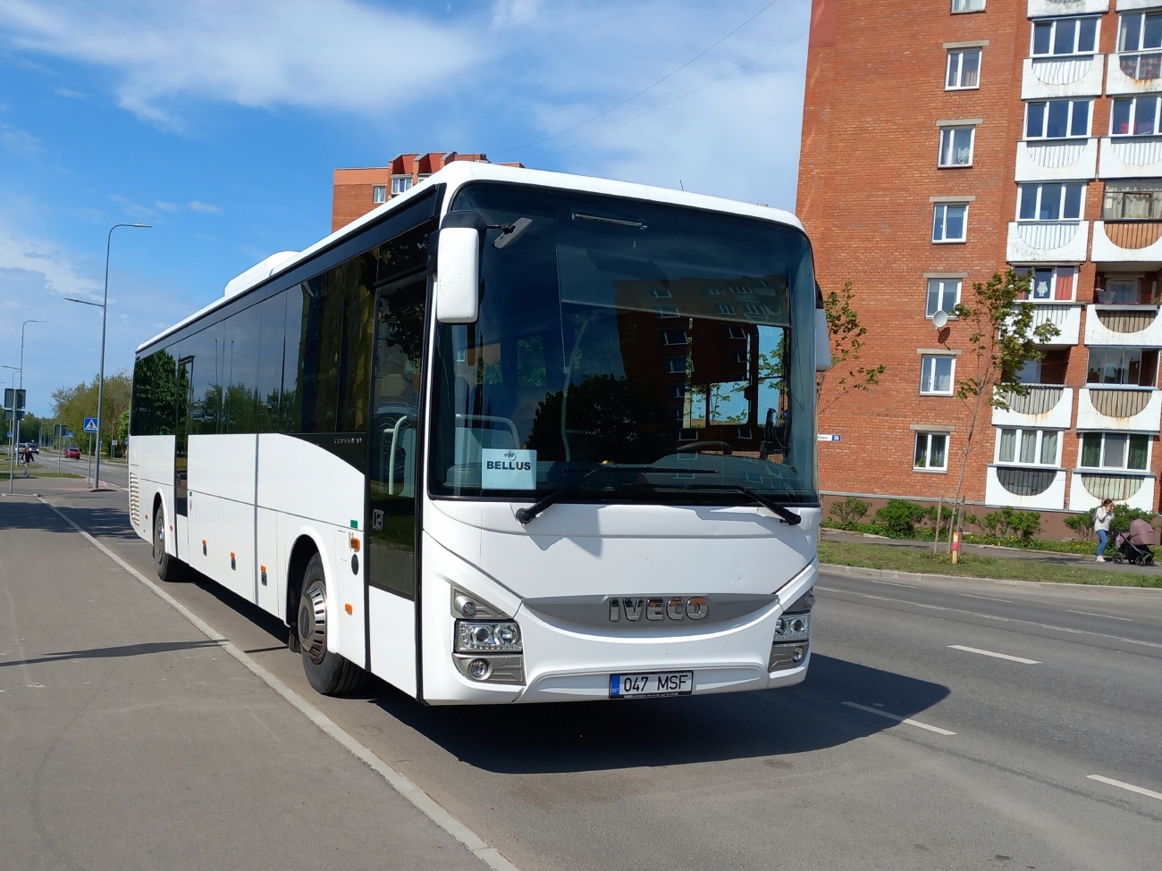 Estonsko, IVECO Crossway LINE 13M č. 047 MSF