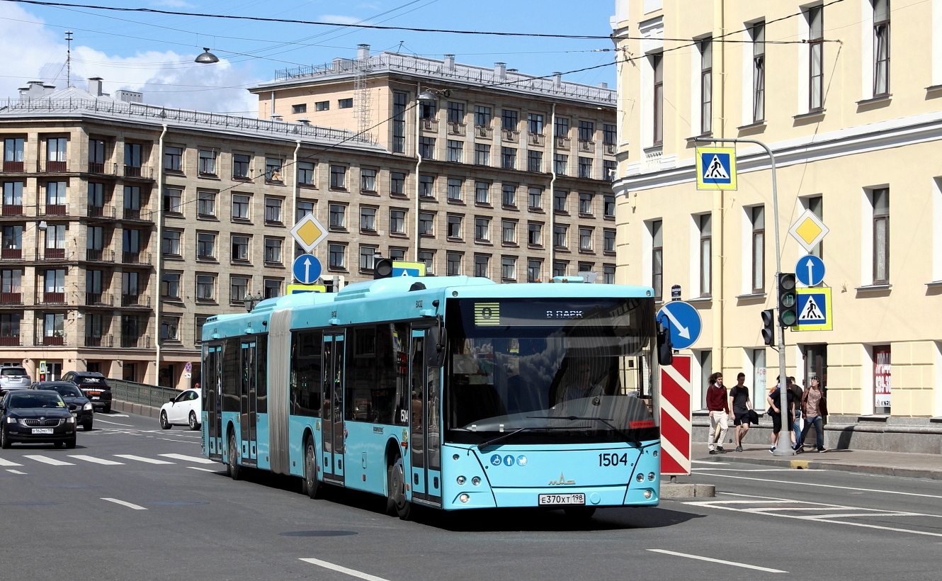 Санкт-Петербург, МАЗ-216.066 № 1504