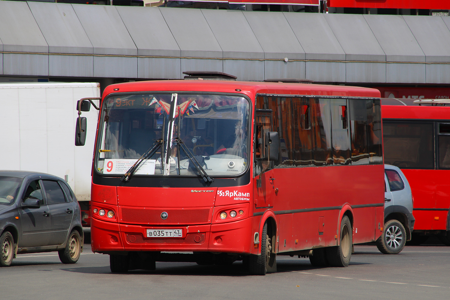 Кировская область, ПАЗ-320414-04 "Вектор" (1-2) № В 035 ТТ 43